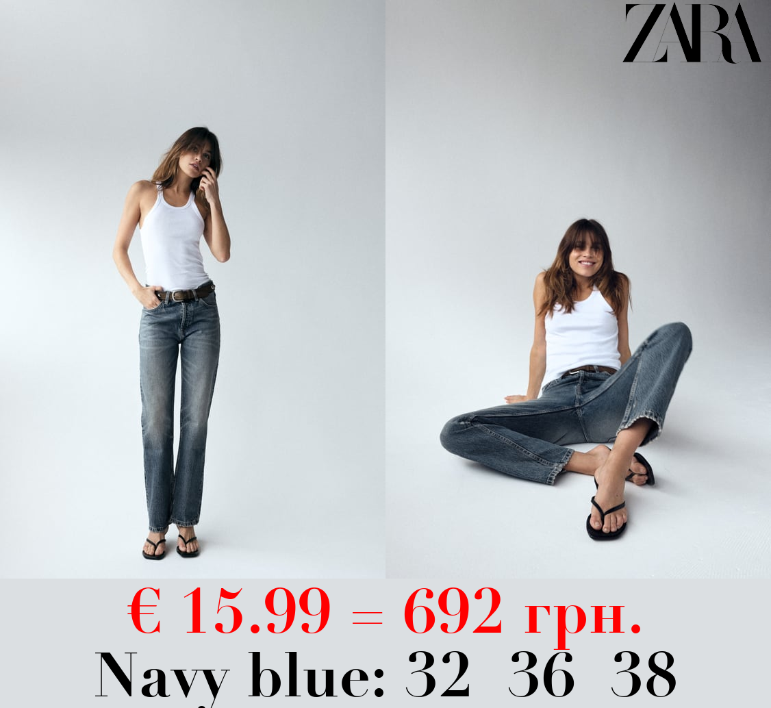 TRF BOYFRIEND LOW-RISE JEANS