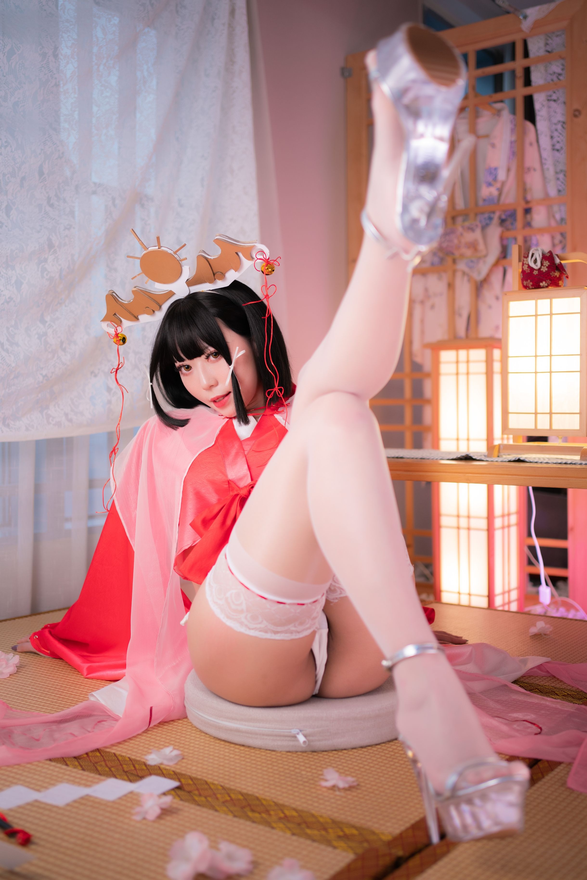 Money冷冷 - 辉夜姬巫女 [127P1V-2.21GB] 70