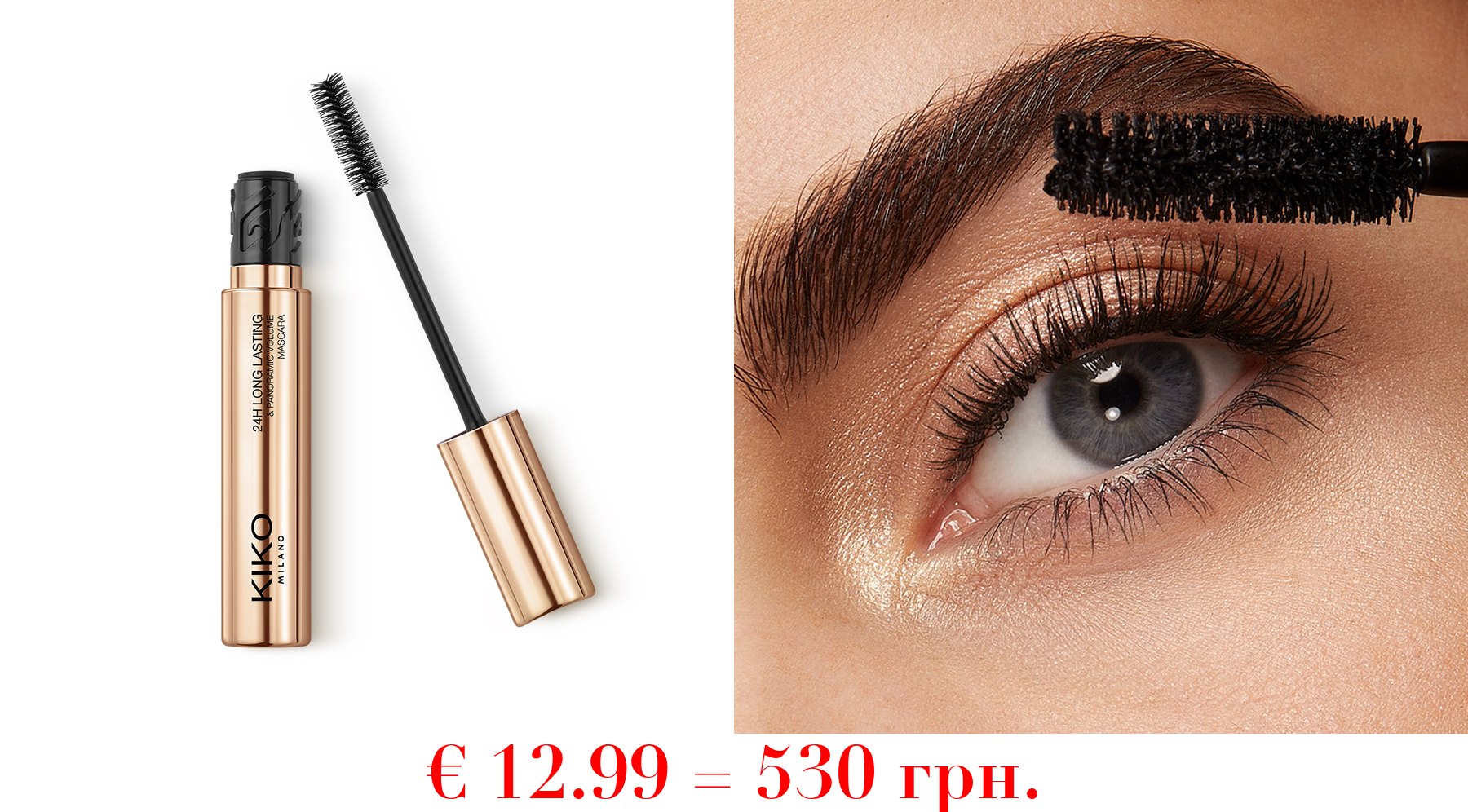 24h long lasting & panoramic volume mascara