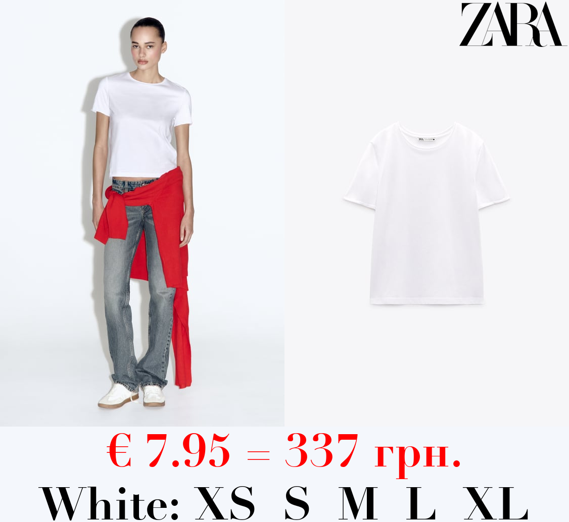 FITTED FADED T-SHIRT