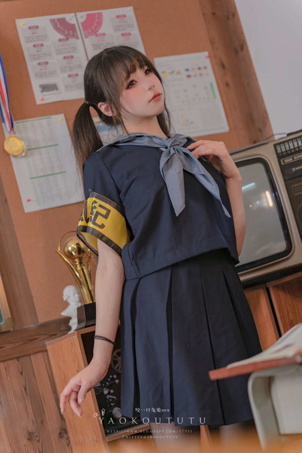 Cosplay 黏黏团子兔 六月订阅『学生会长竞选中』脸红的思春期 3
