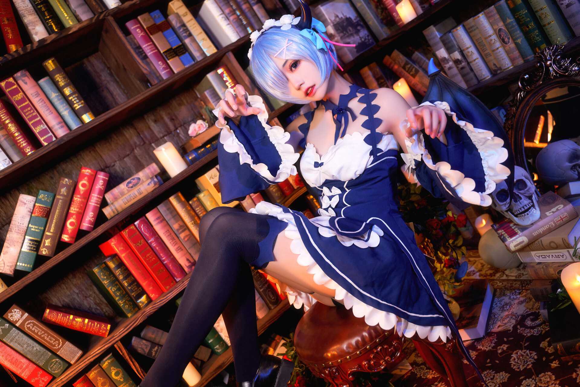 [猫君君] 雷姆小恶魔 Rem Little Devil 16