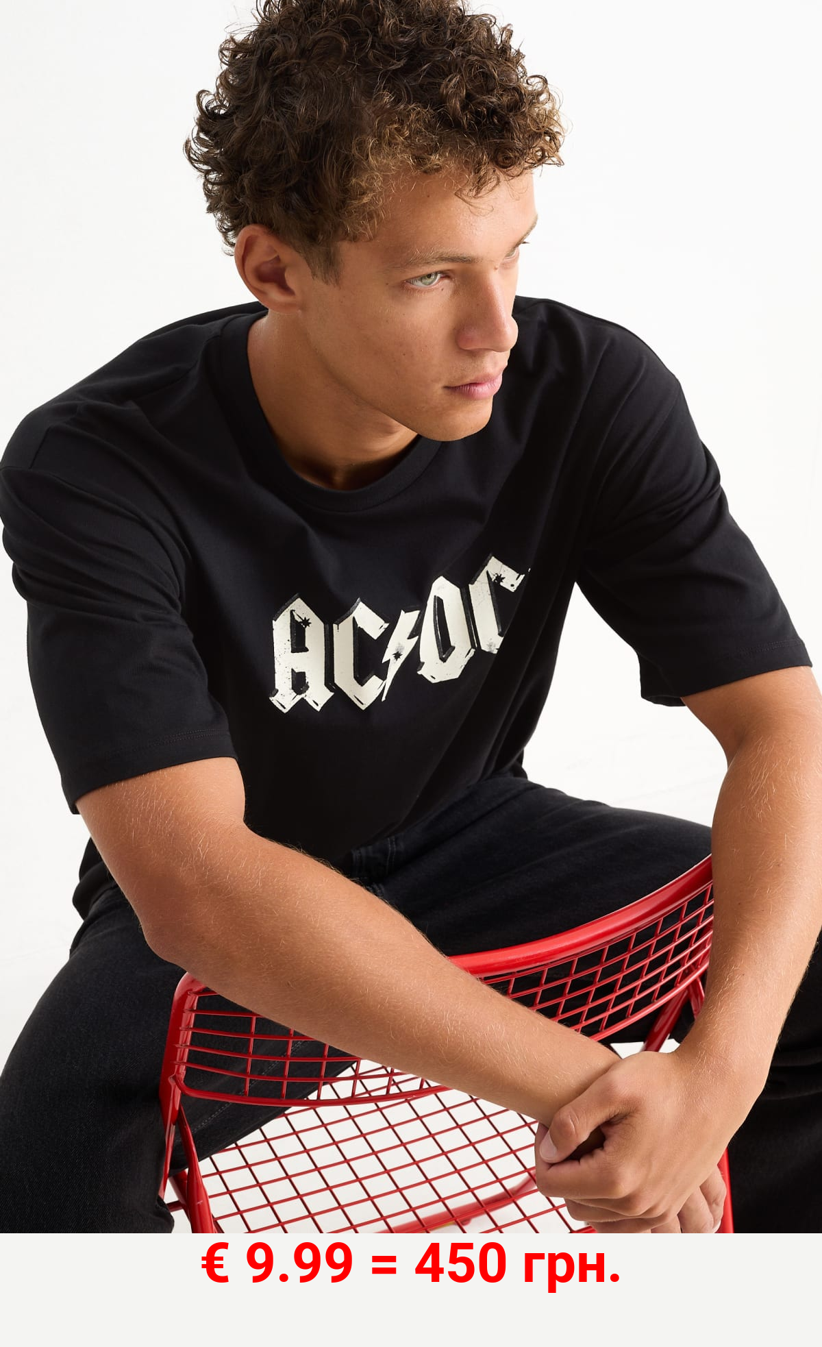 Oversized-T-Shirt - AC/DC