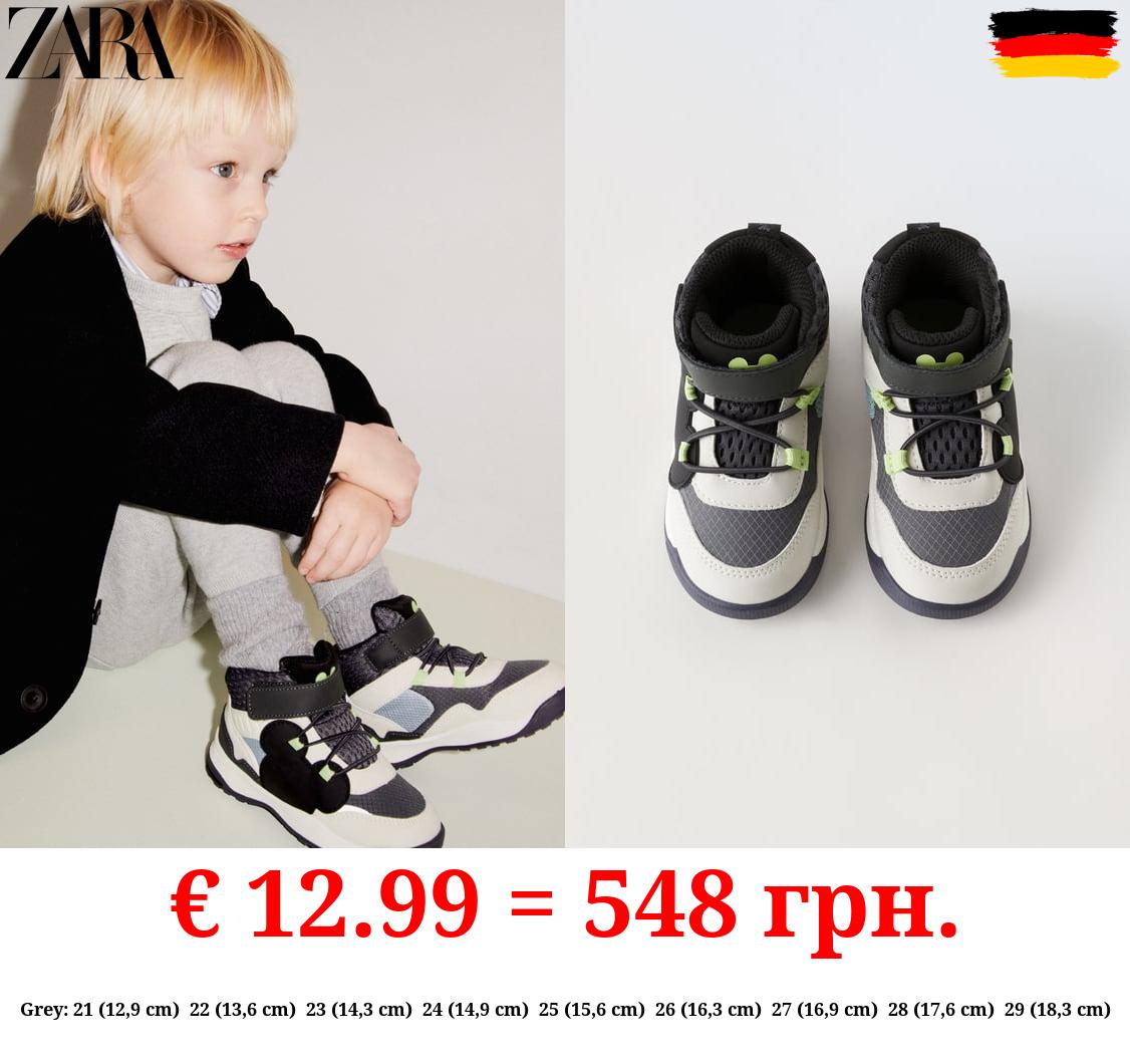 MICKEY MOUSE © DISNEY HIGH-TOP SNEAKERS