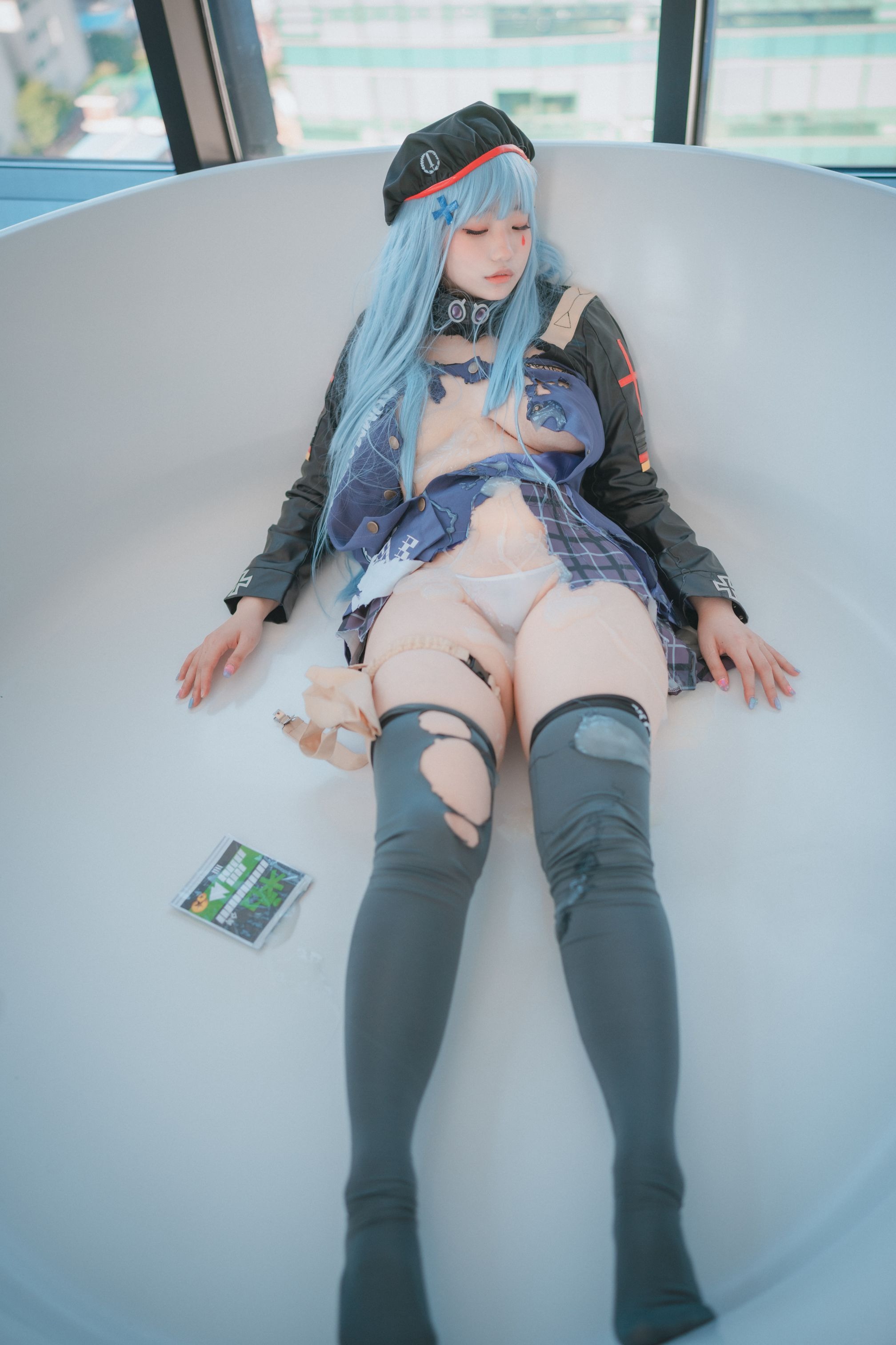 DJAWA Photo - Mimmi (밈미) - Girls' Frontline - HK416 (Damaged ver.) 58