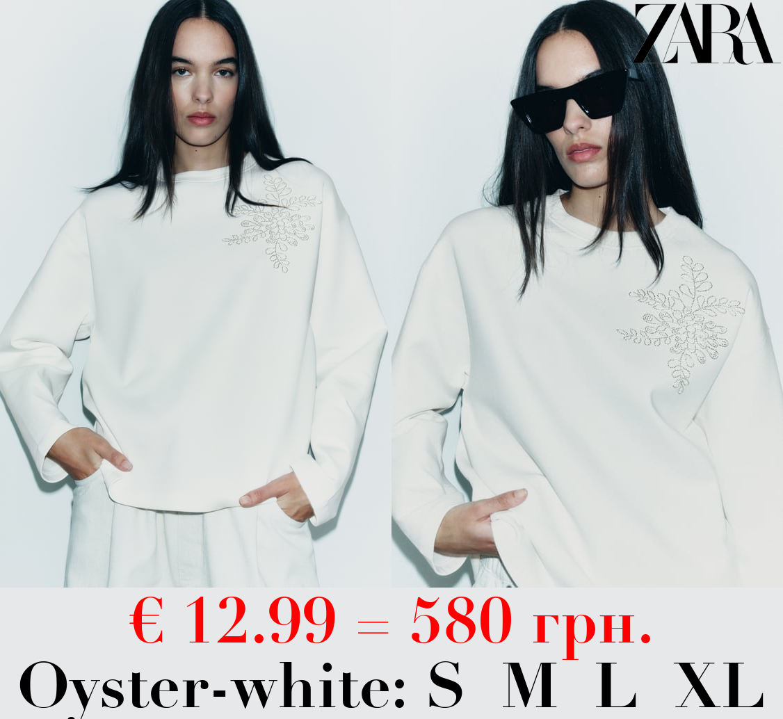 BEJEWELLED SWEATSHIRT