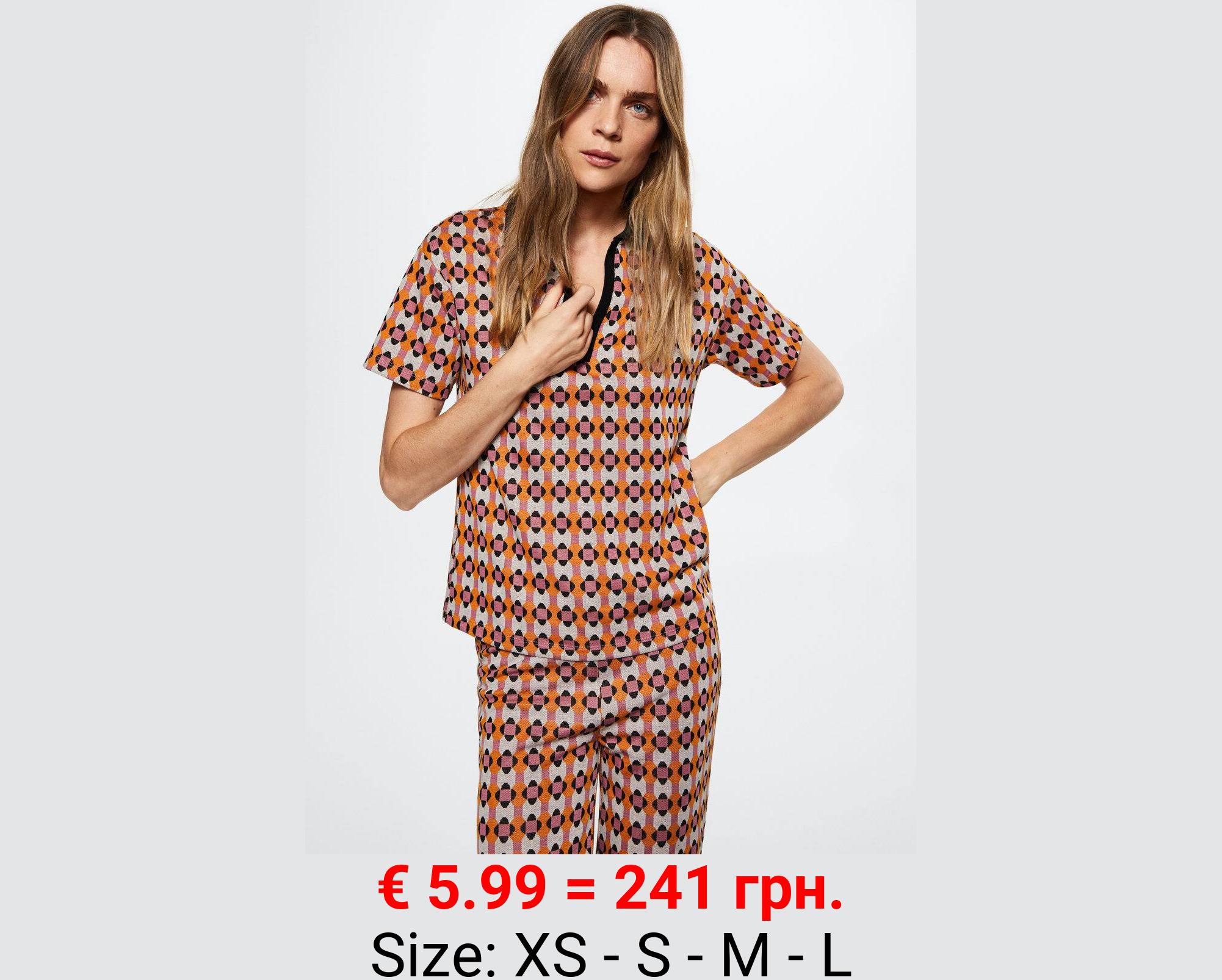 Camiseta estilo polo