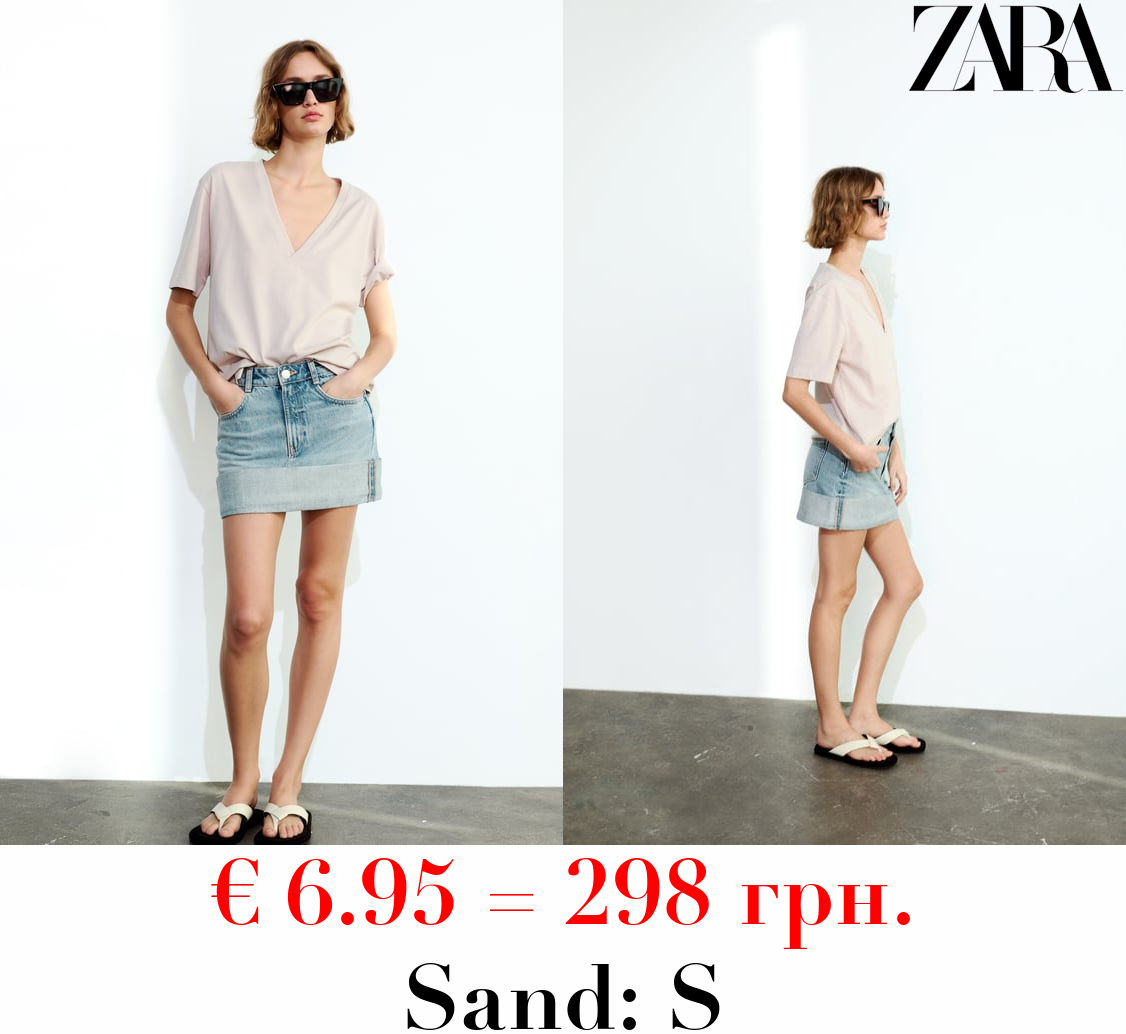 BASIC COTTON T-SHIRT