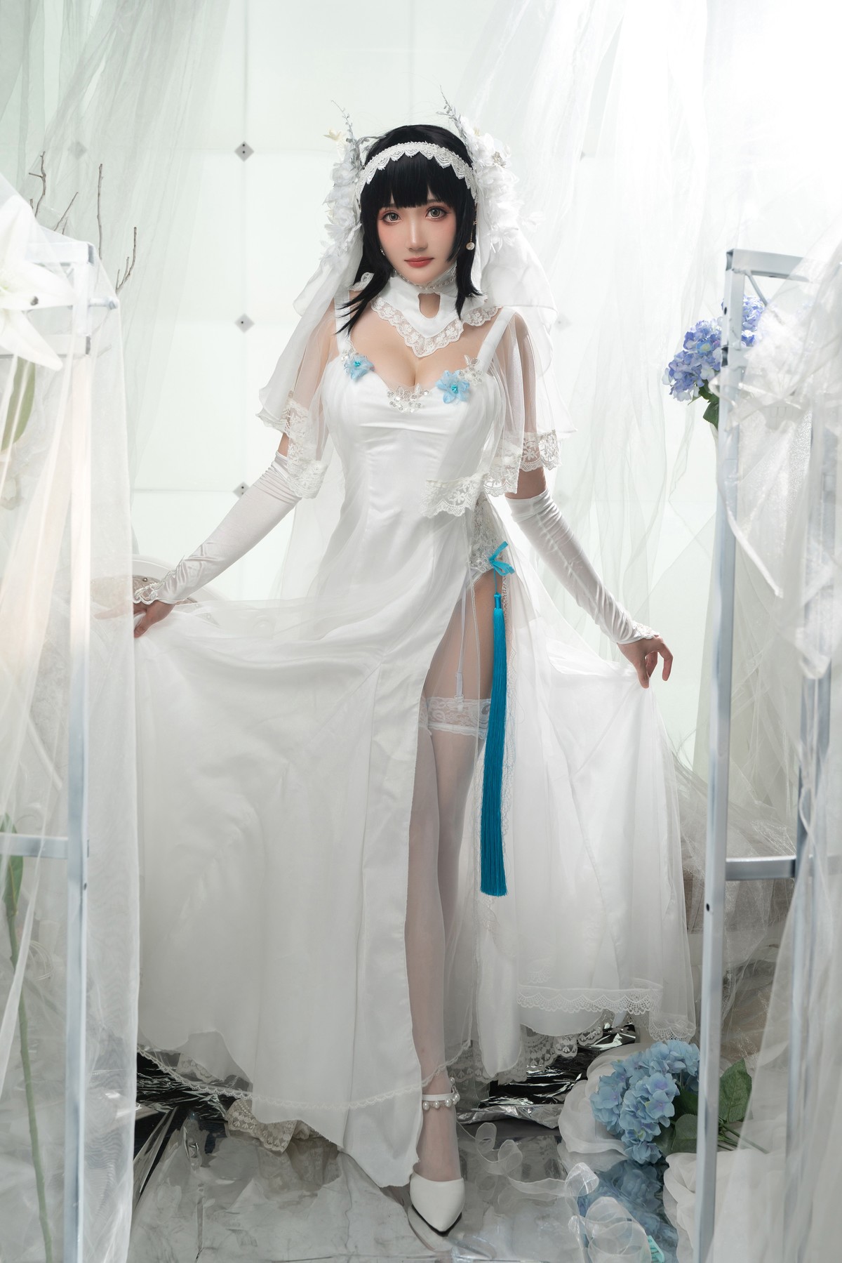 瓜希酱 Cosplay 95式花嫁 16