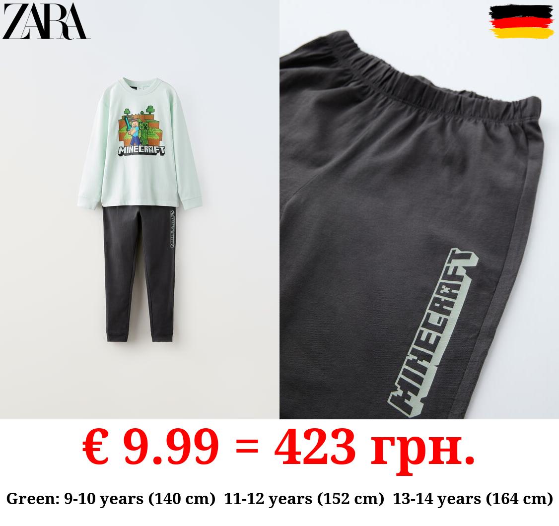 6-14 YEARS/ MINECRAFT © MOJANG AB. TM PYJAMAS