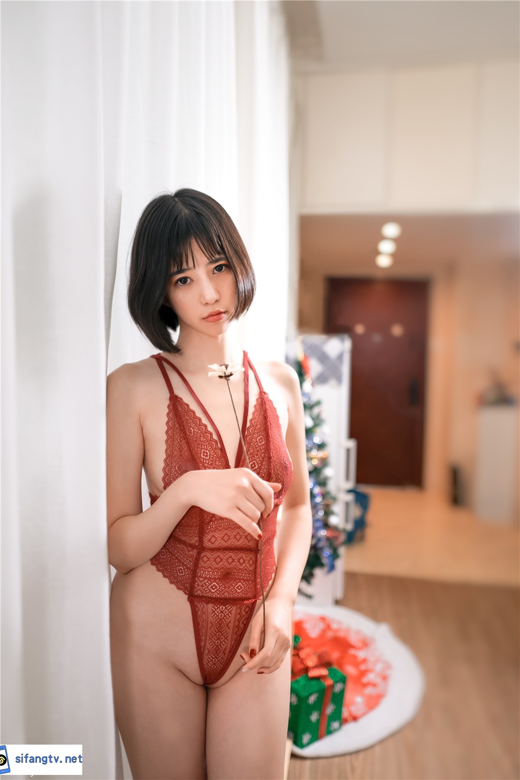艾栗栗 - 情趣红  47P 13