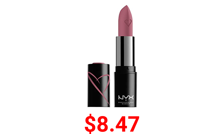 NYX PROFESSIONAL MAKEUP Shout Loud Satin Lipstick, Infused With Shea Butter - Desert Rose (Perfect Pink)