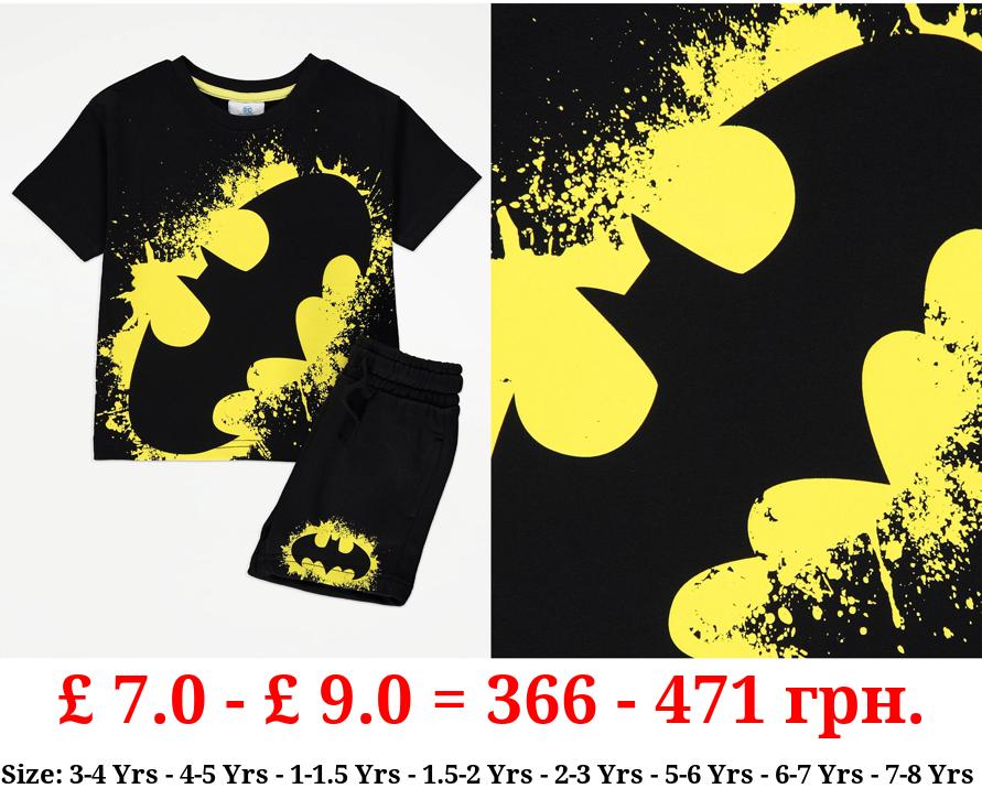 DC Comics Batman Graffiti Logo Short Outfit