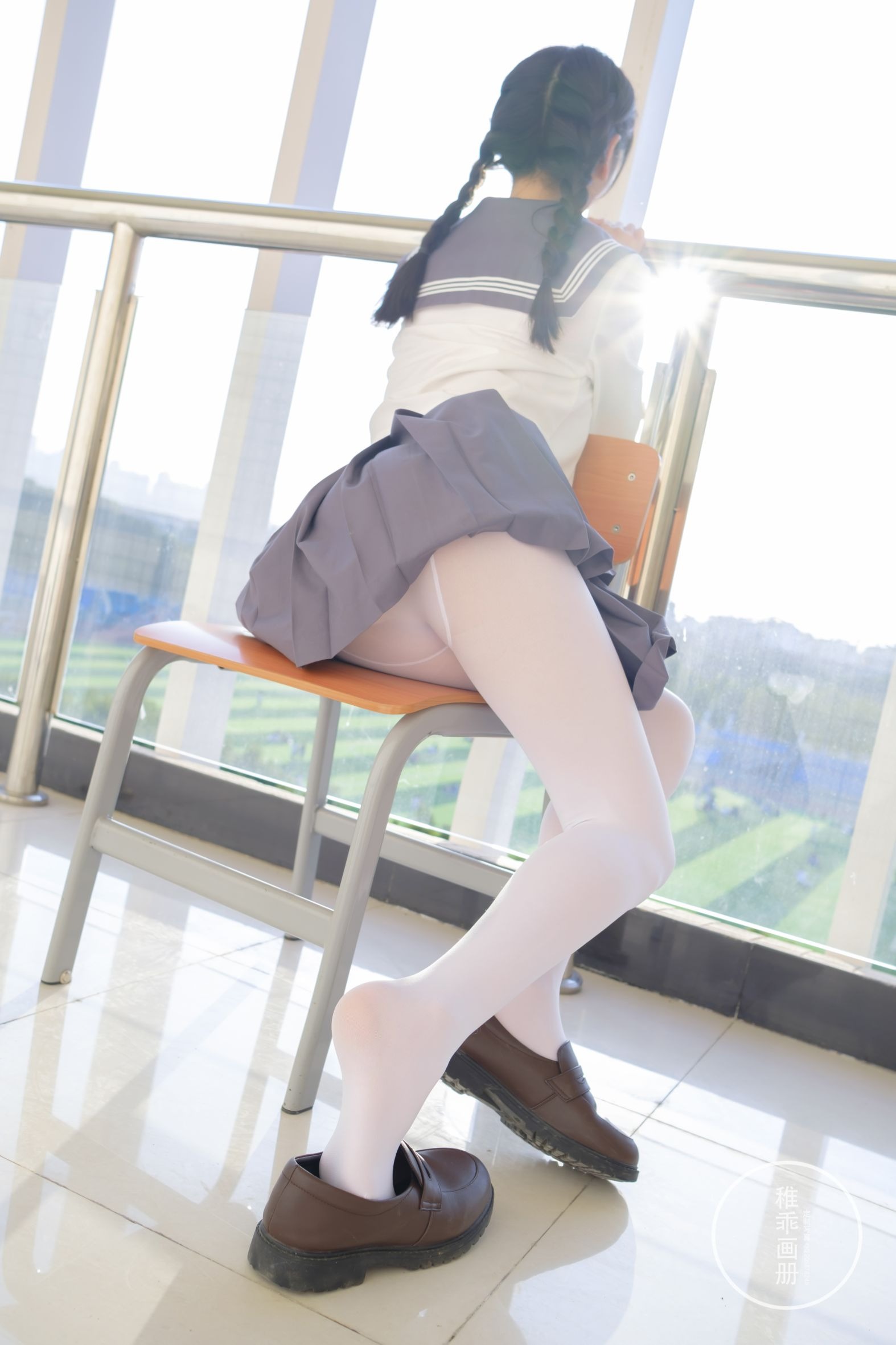 稚乖画册 - NO.05 晴空03 双马尾jk [71P1V-0.99GB] 61