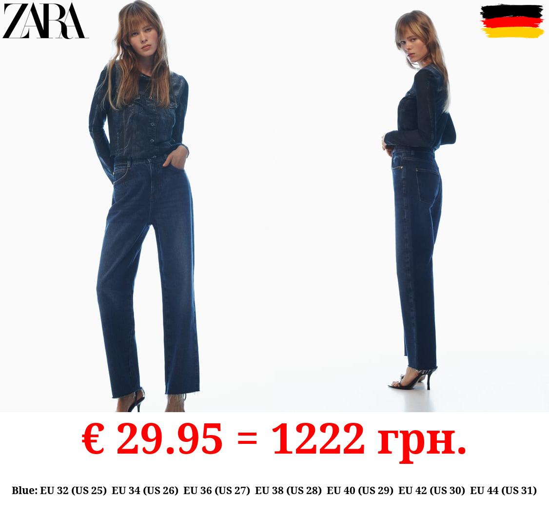 Z1975 HIGH-RISE STRAIGHT JEANS