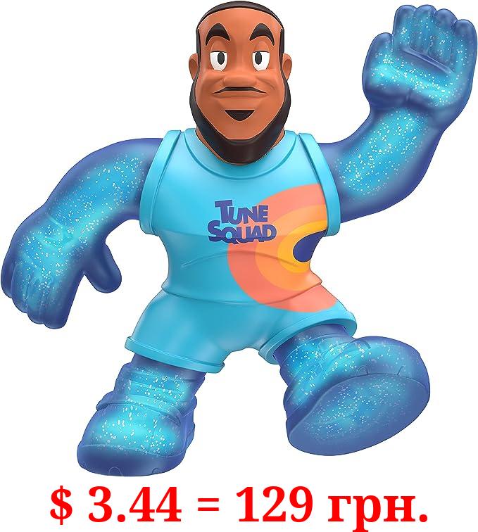 Moose Toys Heroes of Goo JIT Zu – Space Jam: A New Legacy - 5" Stretchy Goo Filled Action Figure - Lebron James (Power Up)