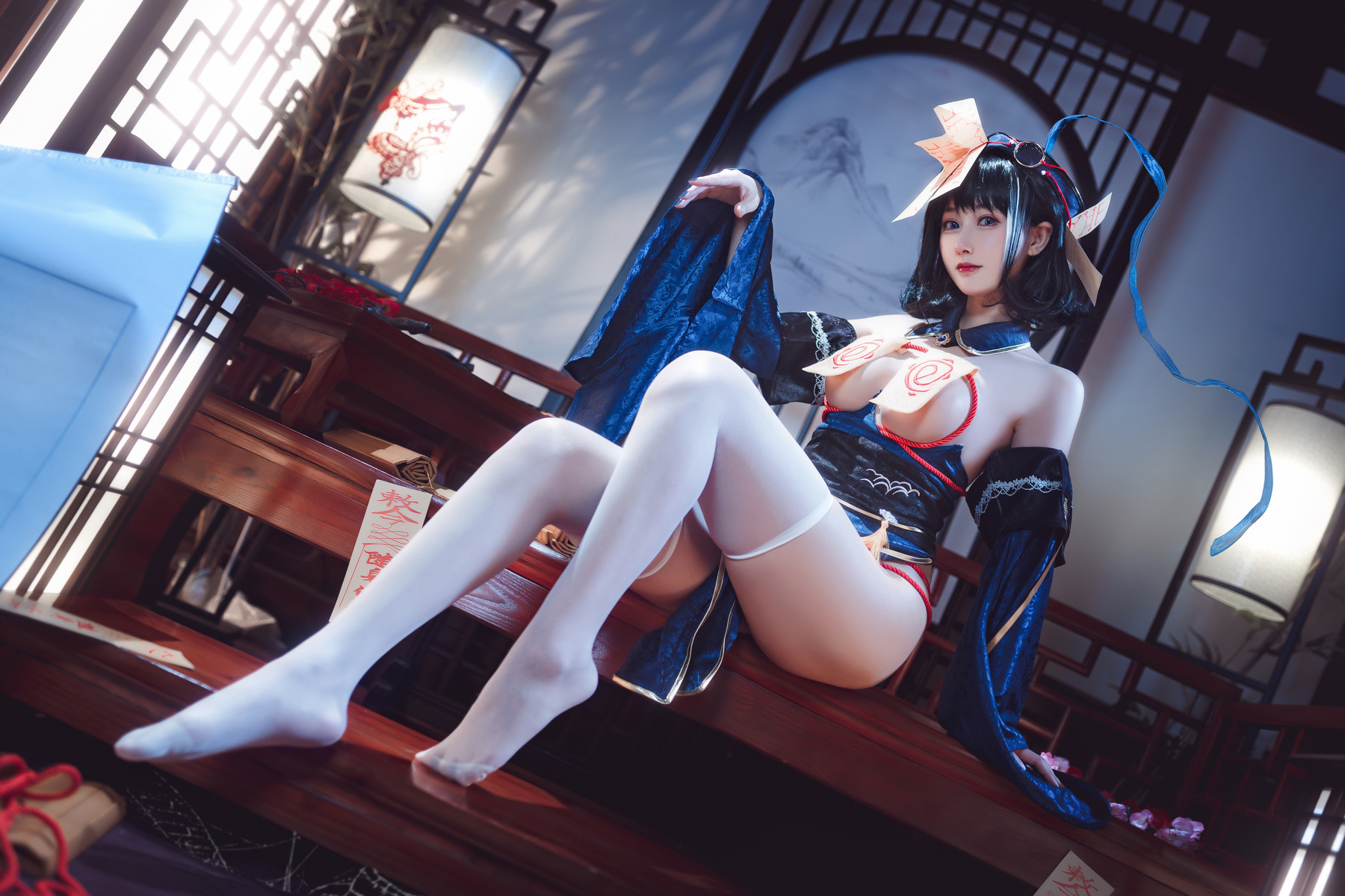 Cosplay 羽生三未 华甲欢庆僵尸三未全 19