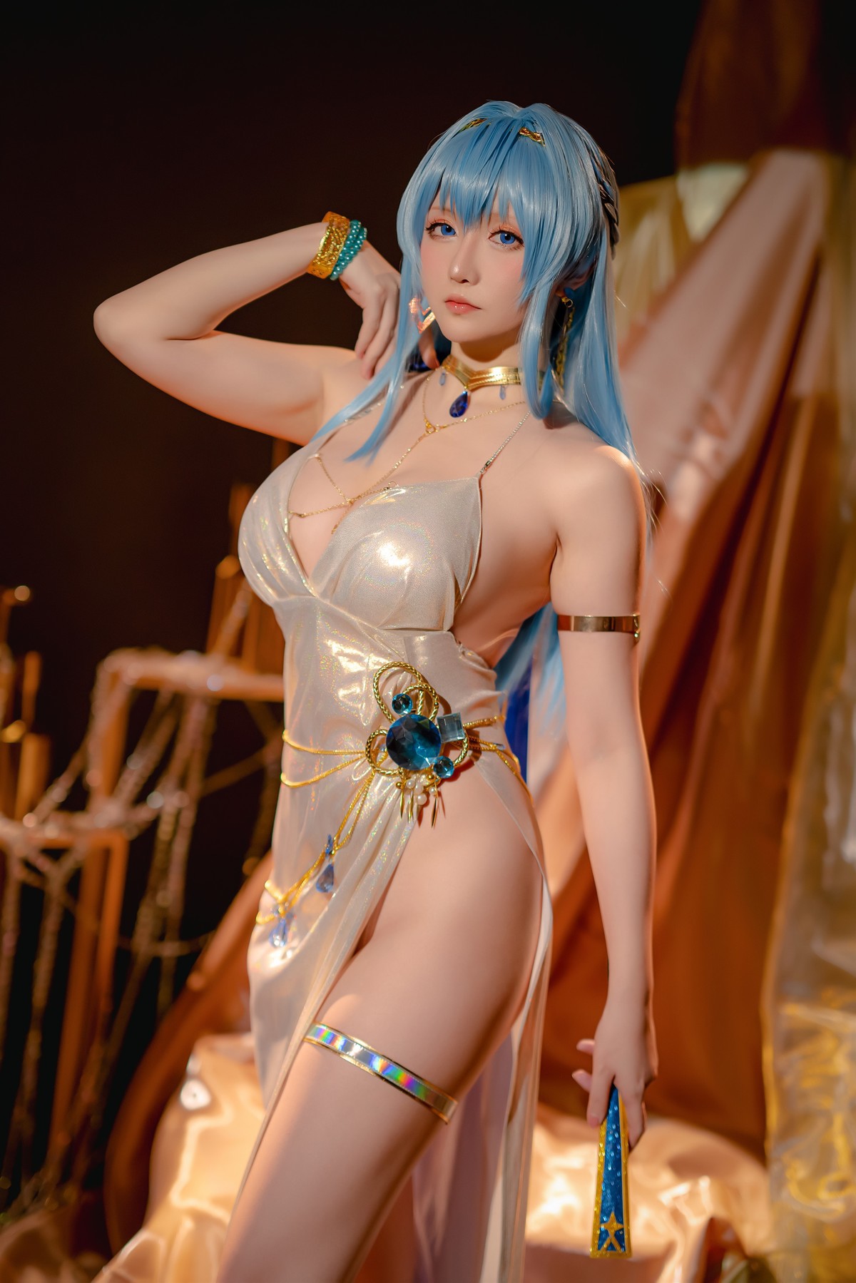 Cosplay 星之迟迟Hoshilily Nikke 海伦 12