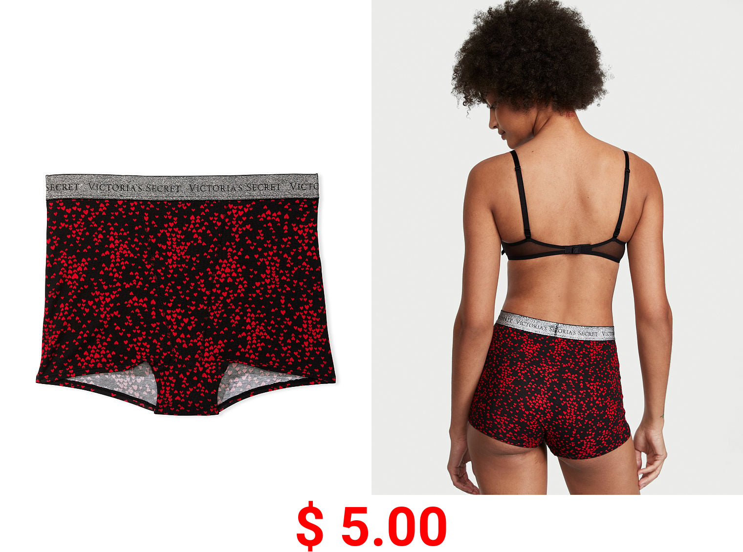 High Waist Boyshort Underwear