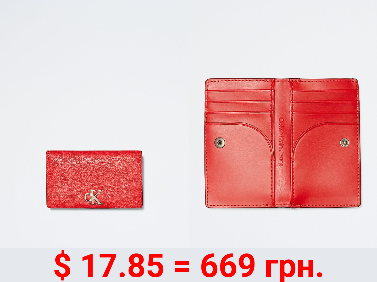 Minimal Monogram Card Case