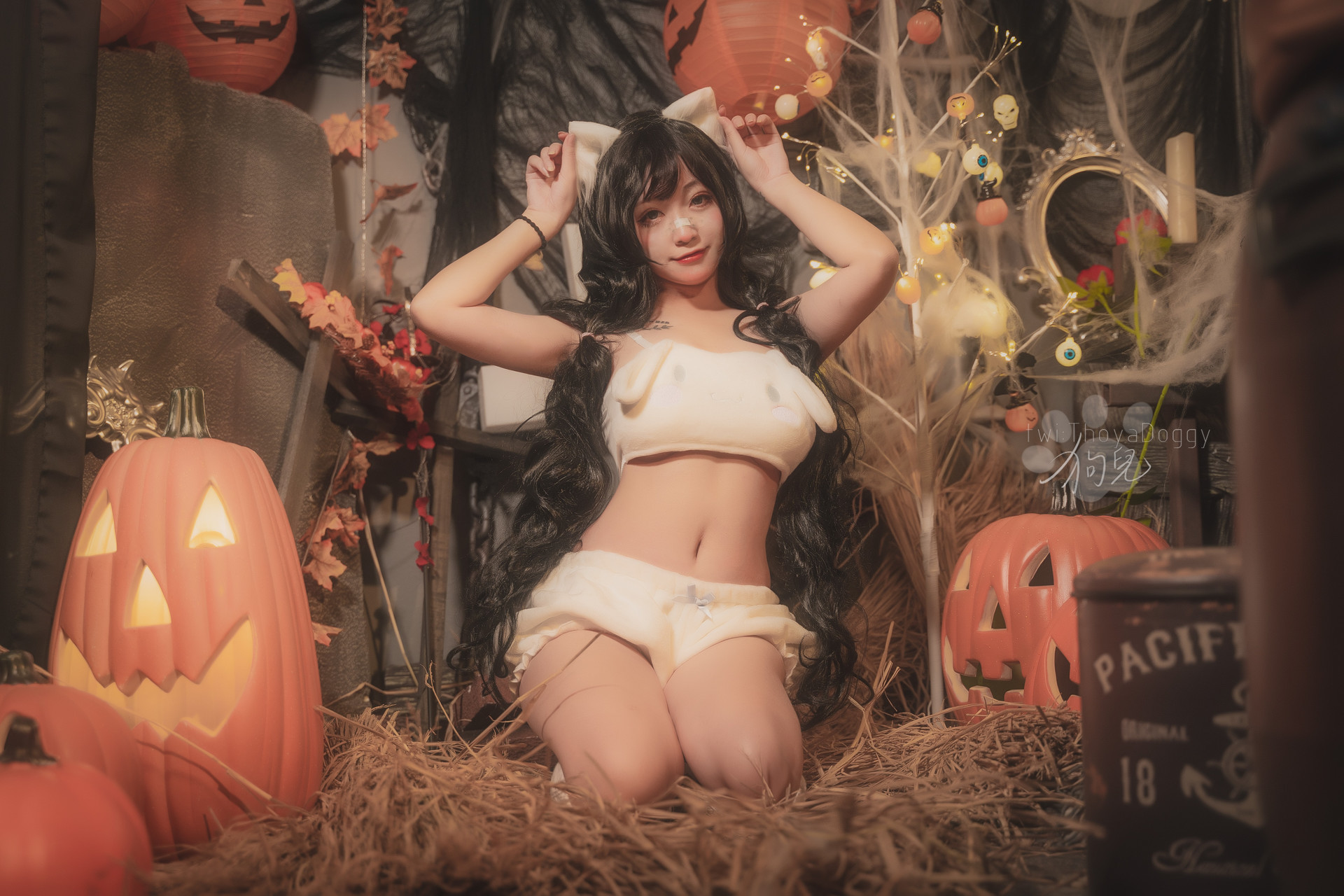 Cosplay 奇行家狗崽 玉桂狗睡衣 10