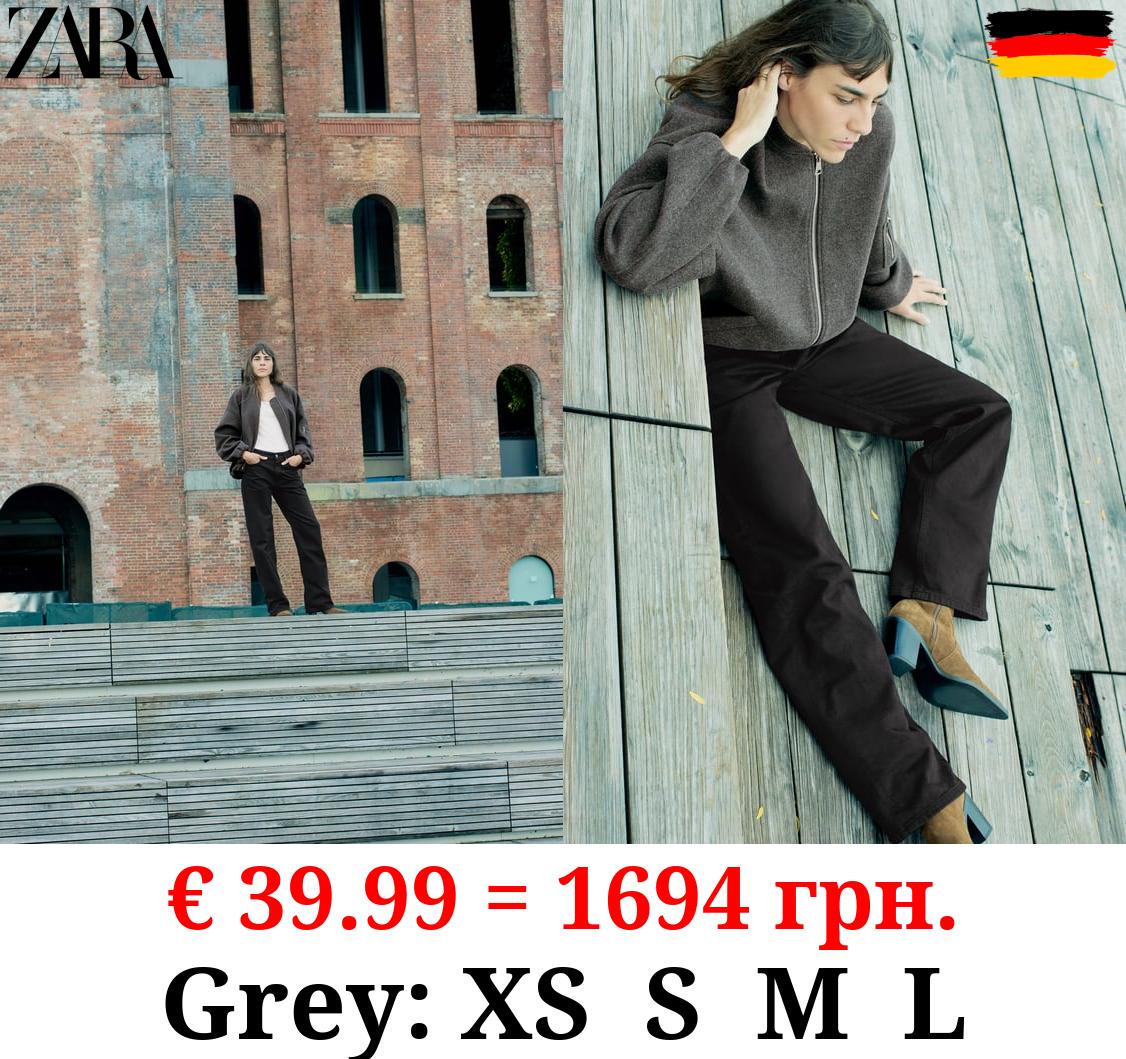 BOMBER JACKET WITH POCKETS - ZW COLLECTION