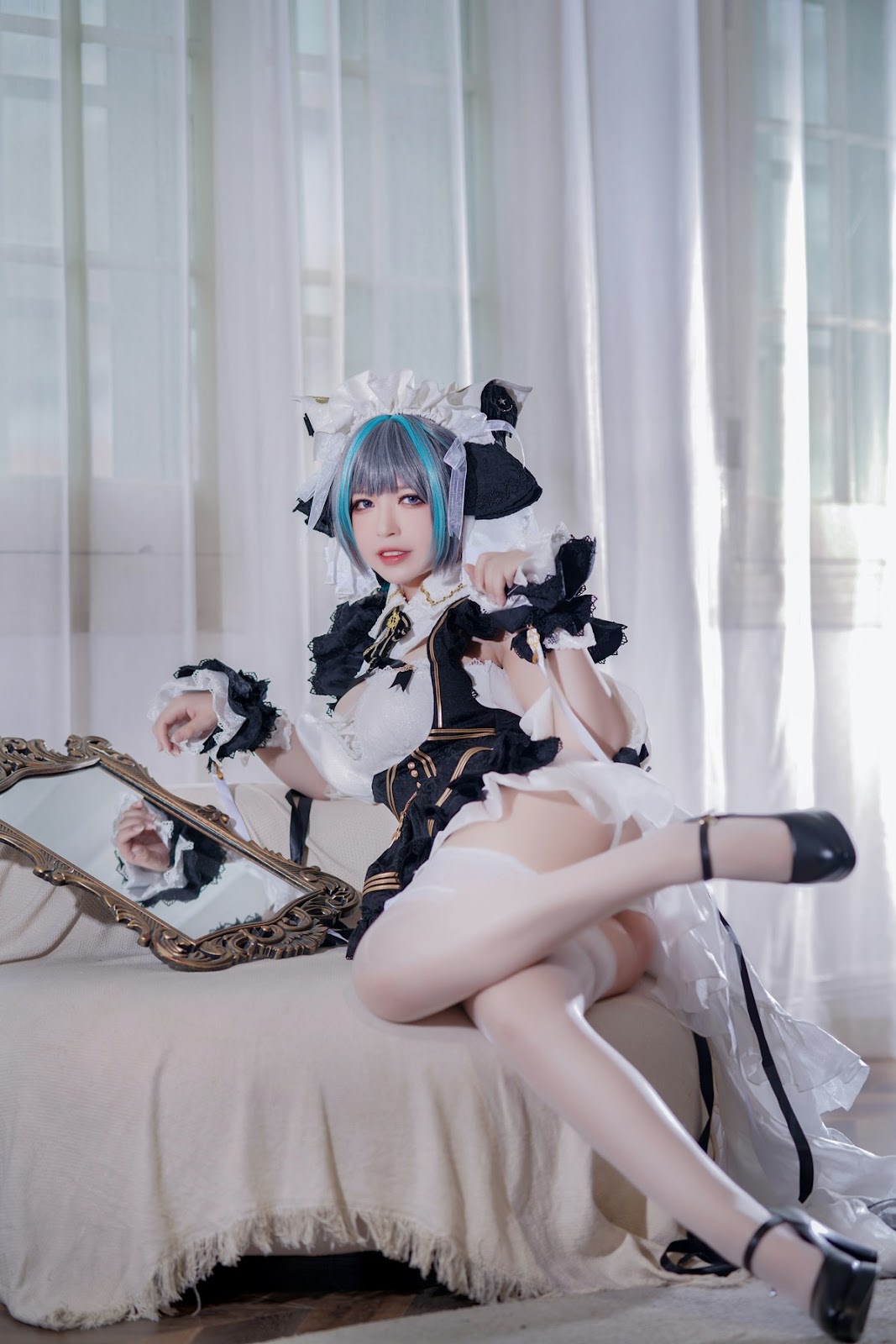 Cosplay 半半子 柴郡 26