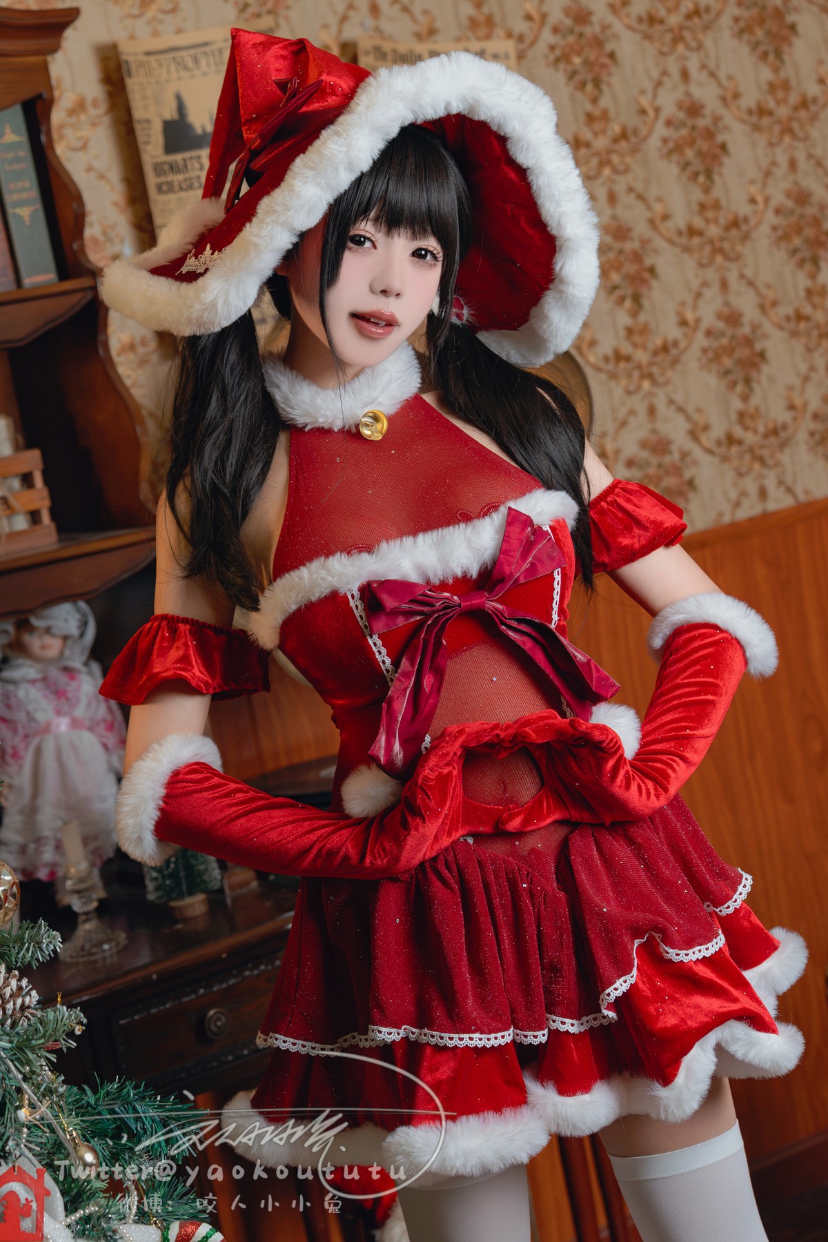 Cosplay 黏黏团子兔 魔女圣诞夜 Christmas Eve Set.01 11