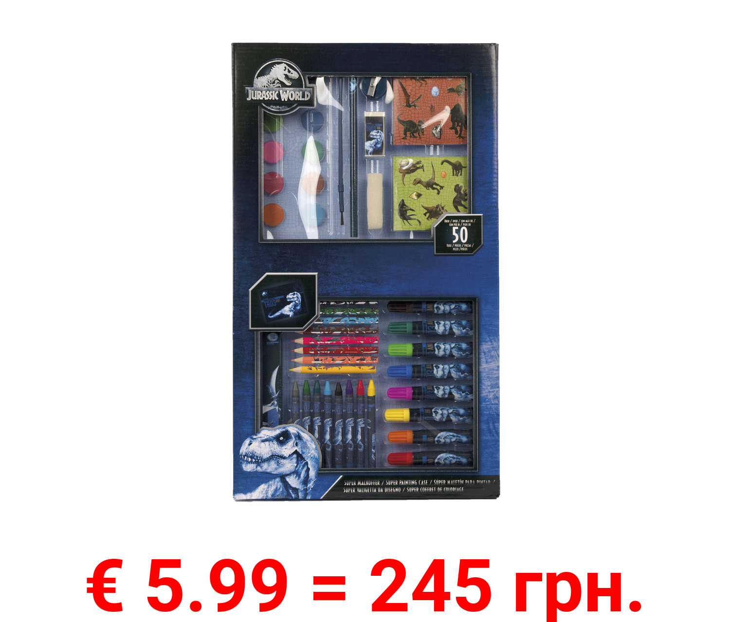 Undercover Malkoffer, 52-teilig