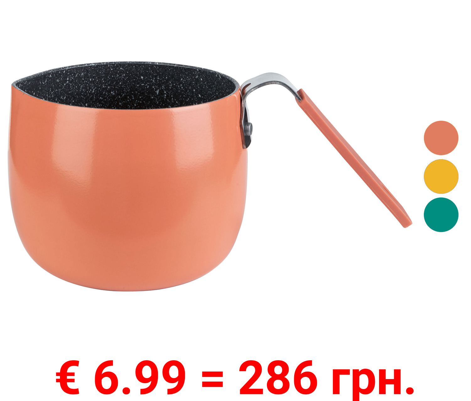 Tognana Aluminium Milchtopf Happiness, 800ml