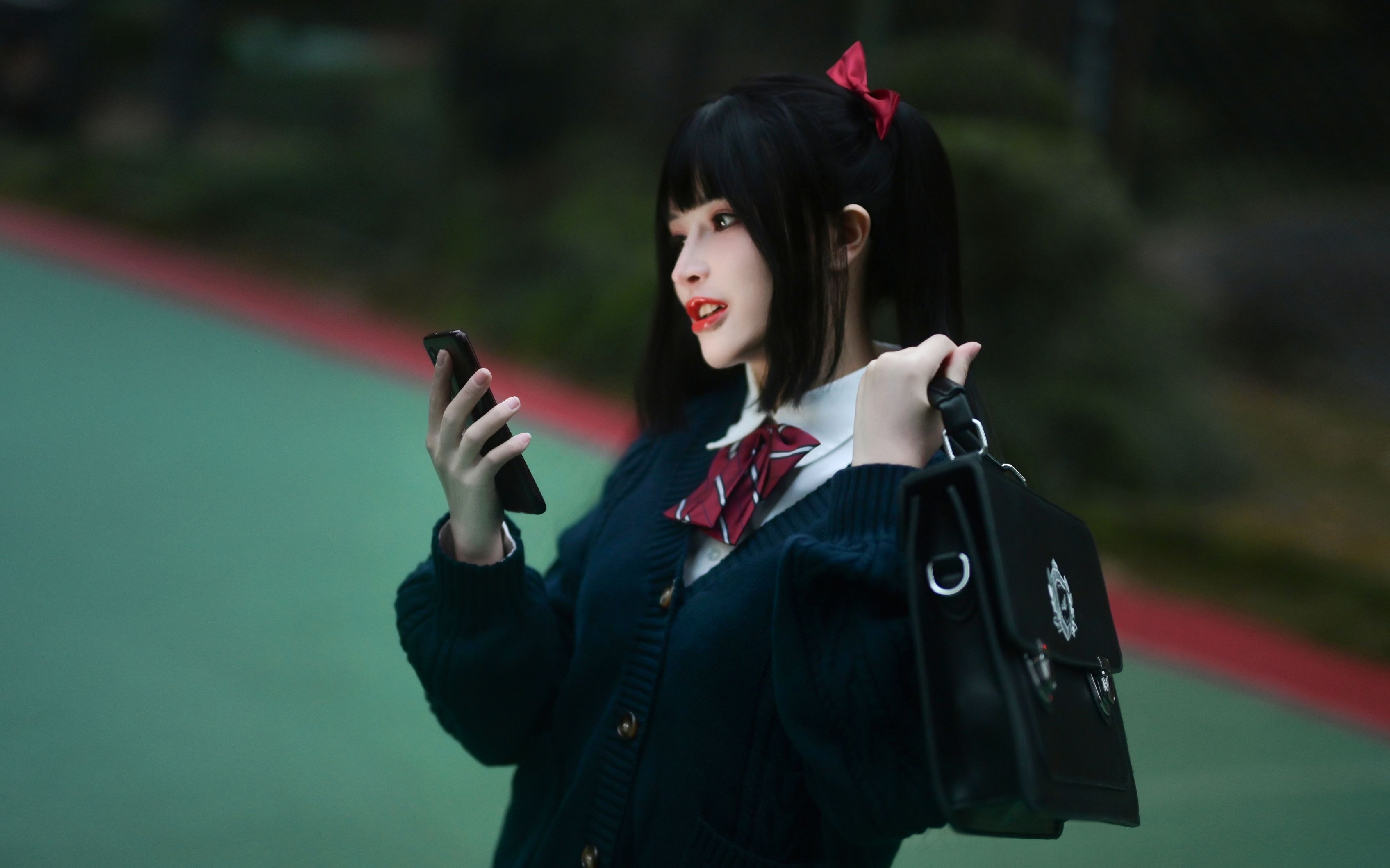 鹿八岁 少女的悸动XJK双马尾 111