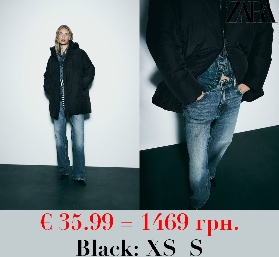 WATER AND WIND PROTECTION LONG HOODED ANORAK