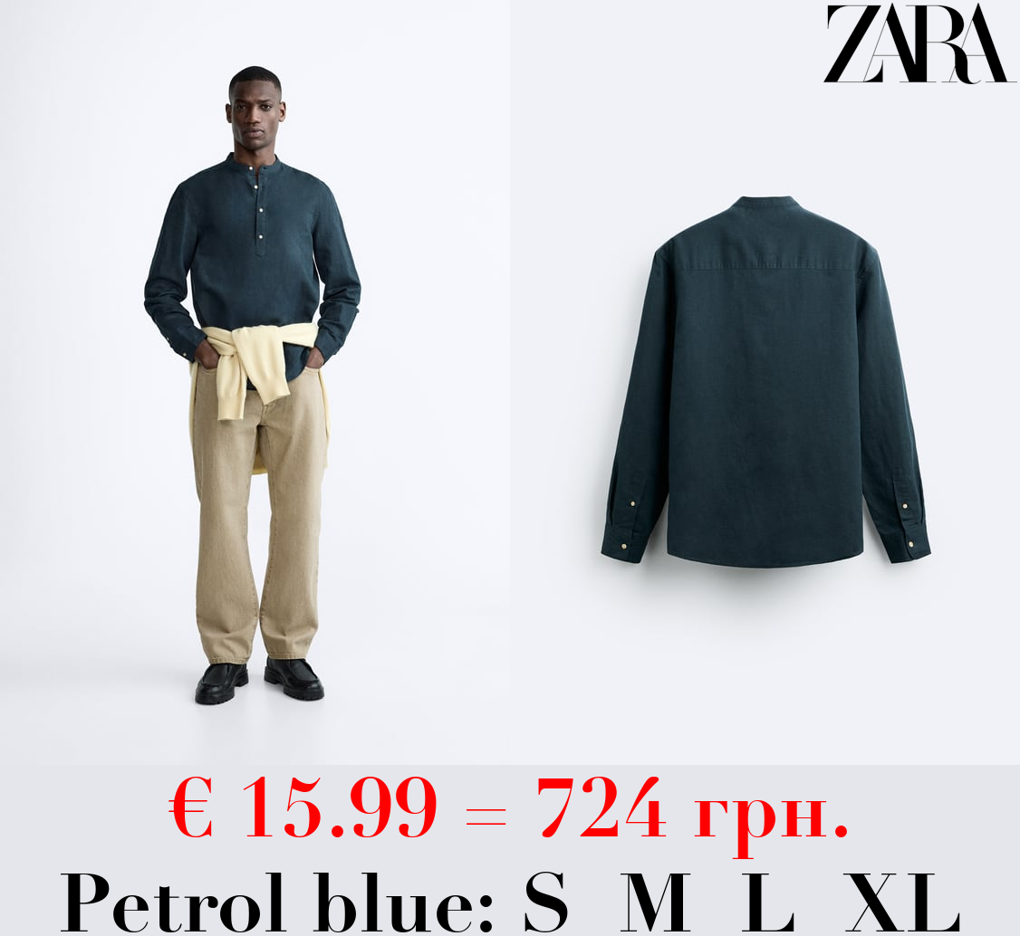 COTTON - LINEN SHIRT