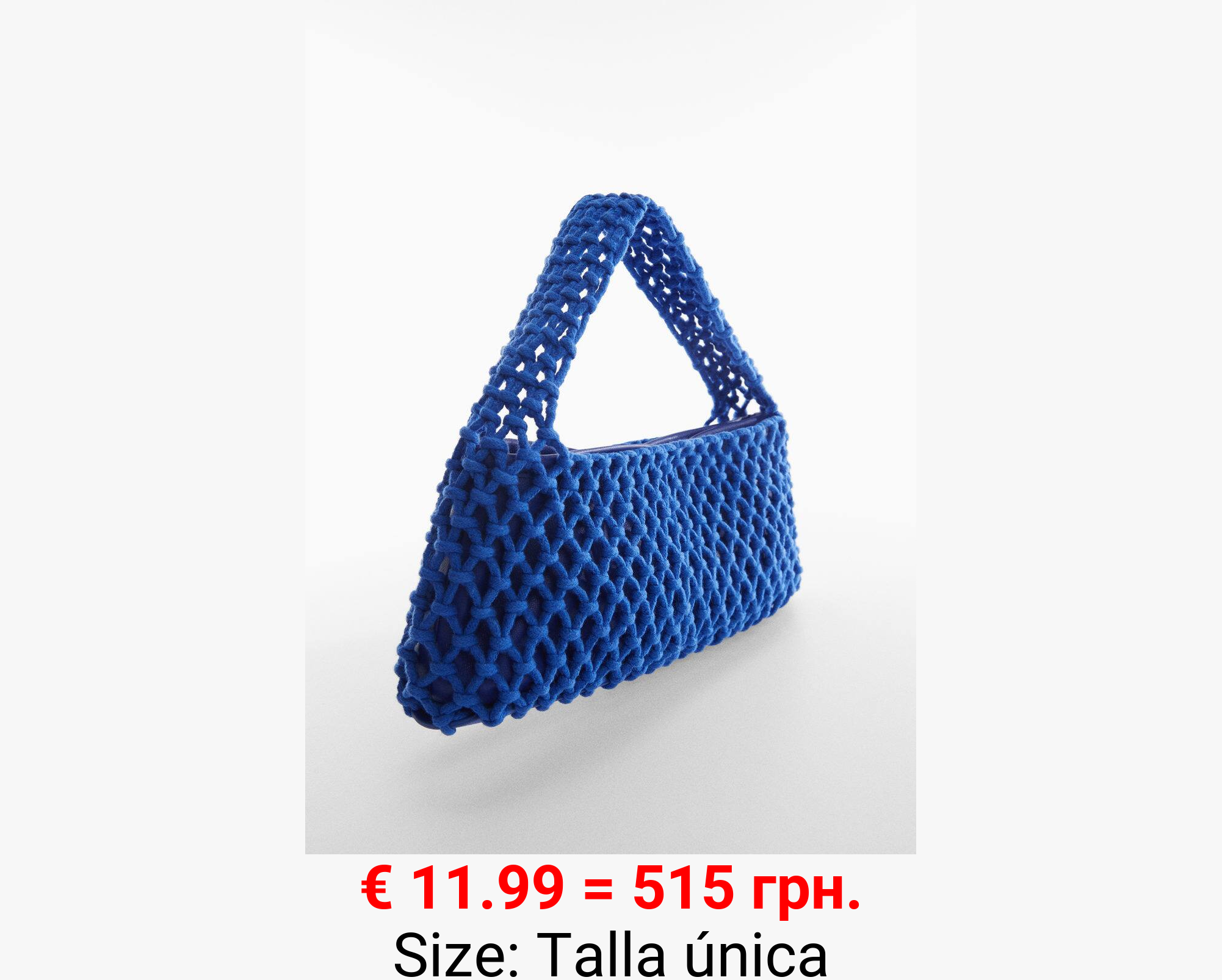 Bolso de hombro crochet 