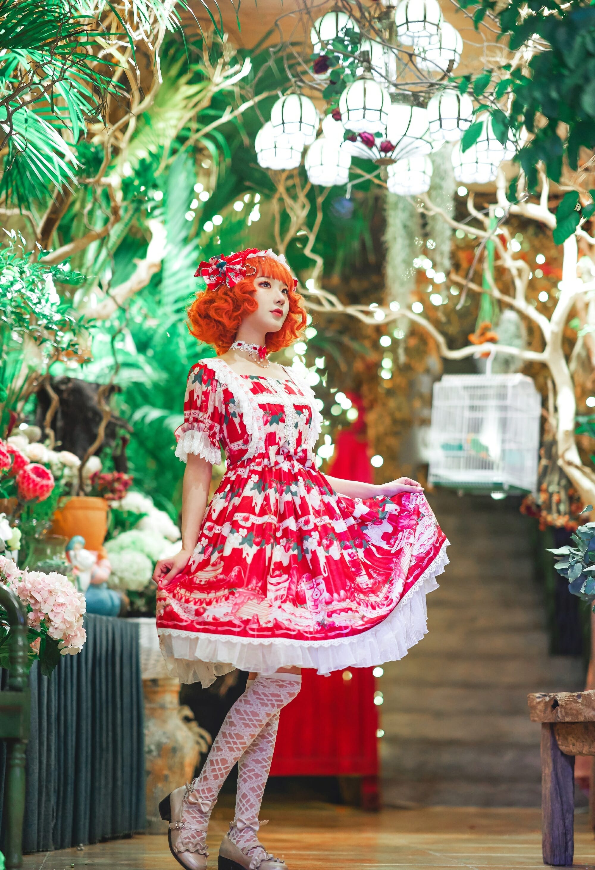 阿包也是兔娘-lolita红裙2 [28P] 15