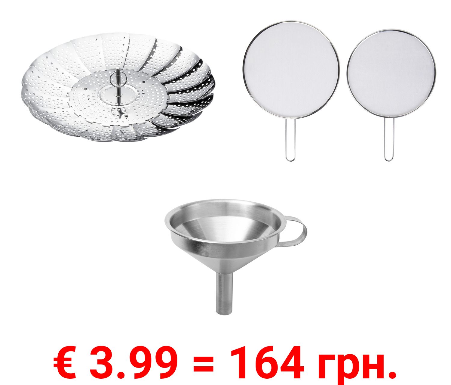 ERNESTO® Küchenhelfer, aus Edelstahl