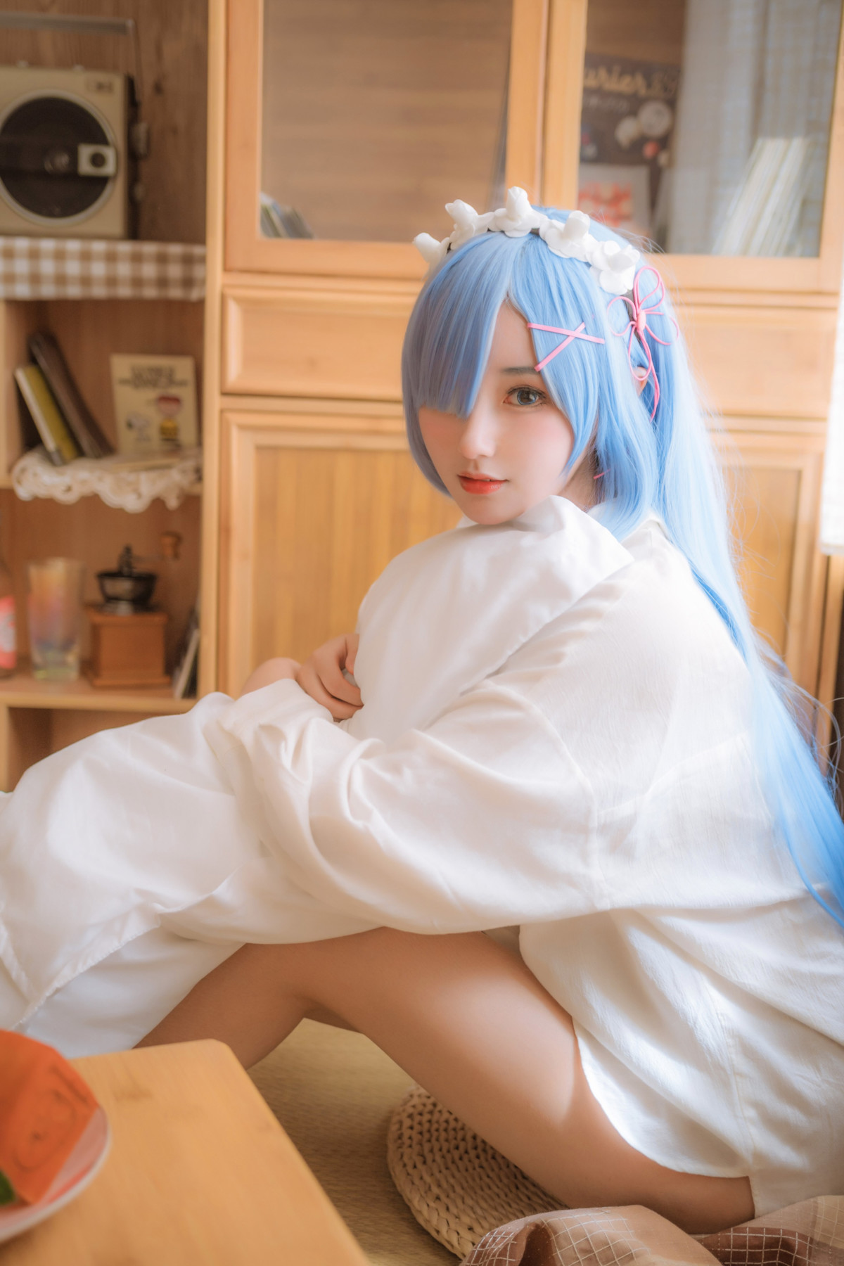 Cosplay 羽生三未图集 蕾姆 1