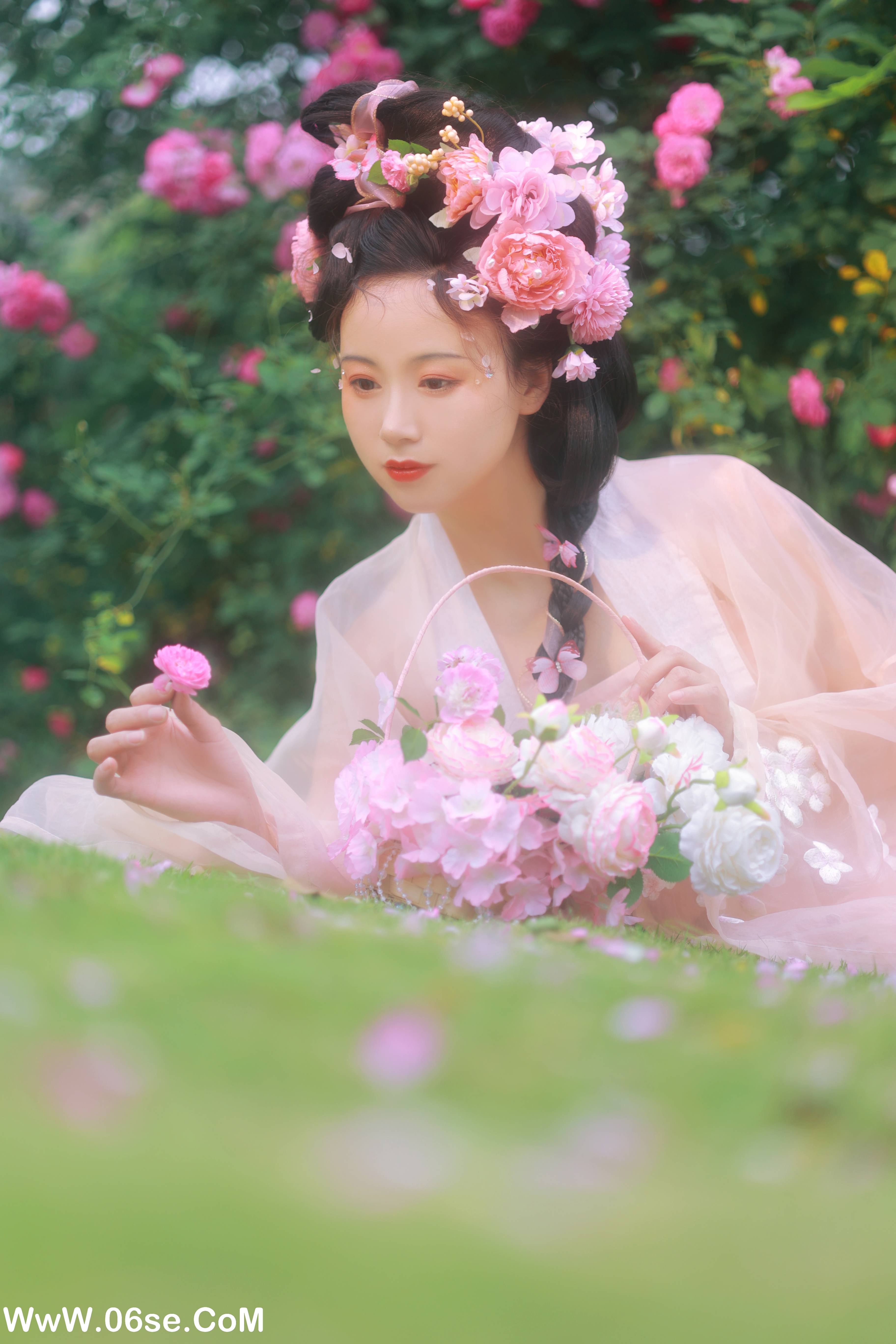 图片[17]-[YITUYU艺图语]2022.06.18 蔷薇花神 笑笑[35P-303.54MB]-六色网