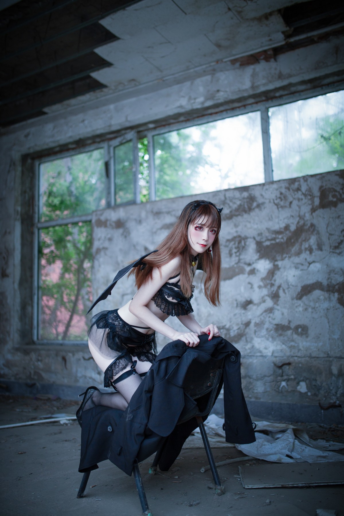 Cosplay 翎柒菜菜 恶魔 12