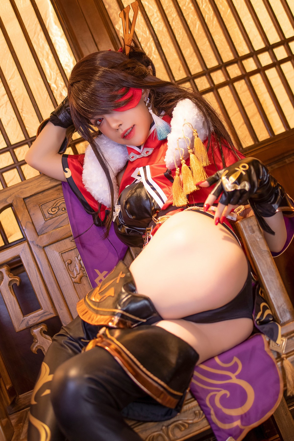 Cosplay 水淼Aqua 北斗原造型 11