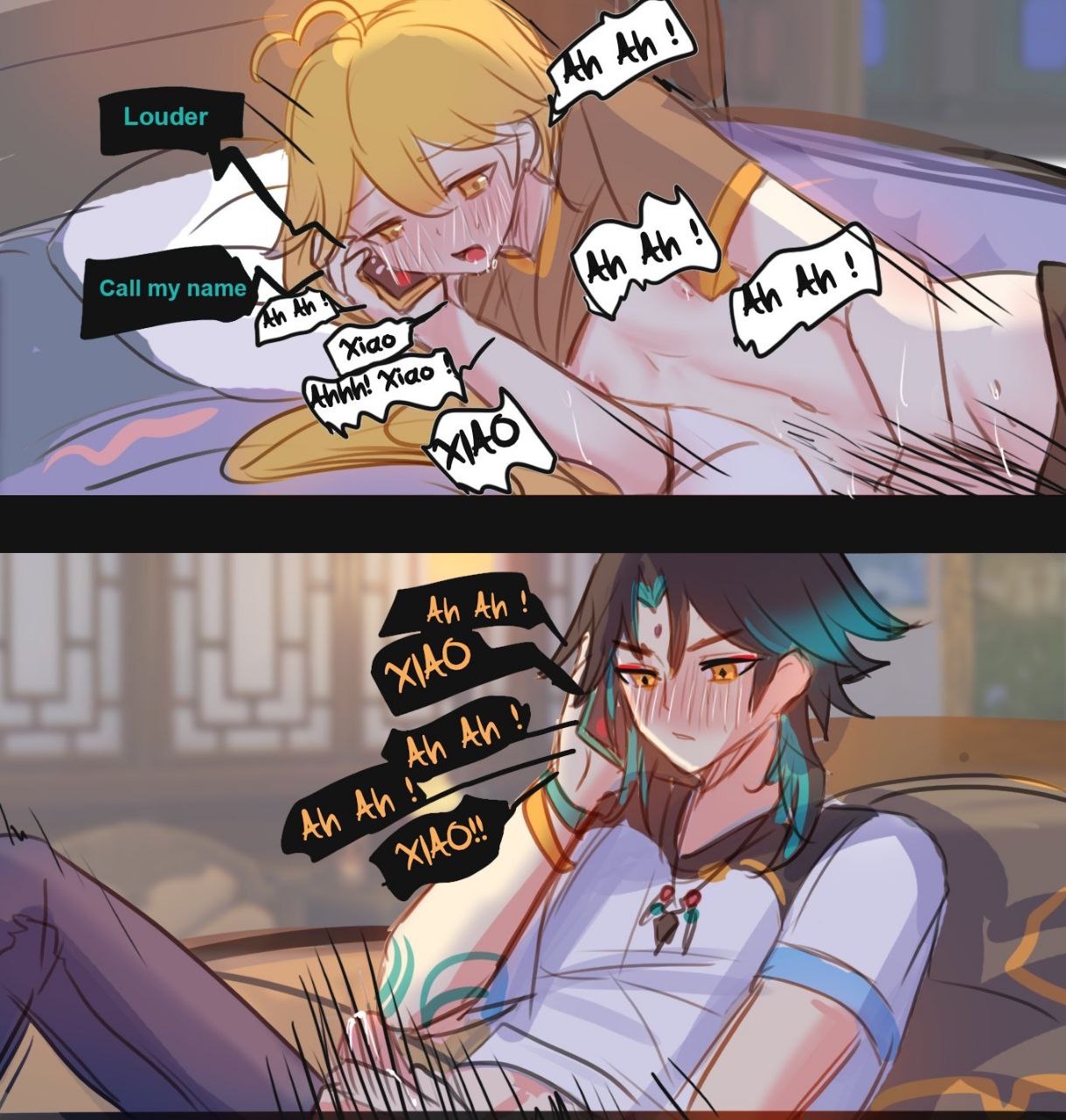 Genshin Impact's Hottest Pair - Aether x Xiao Revealed