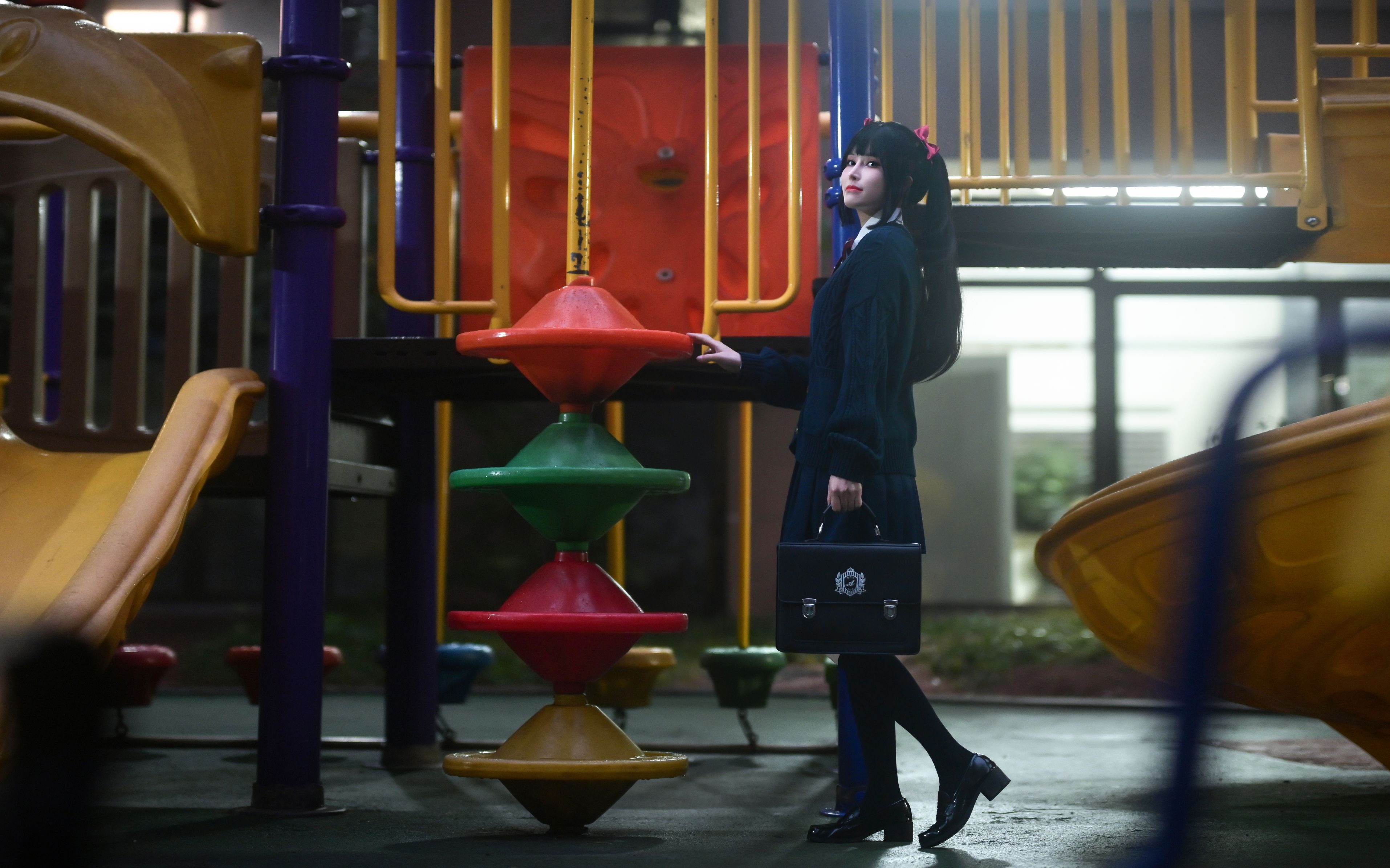 鹿八岁 少女的悸动XJK双马尾 25