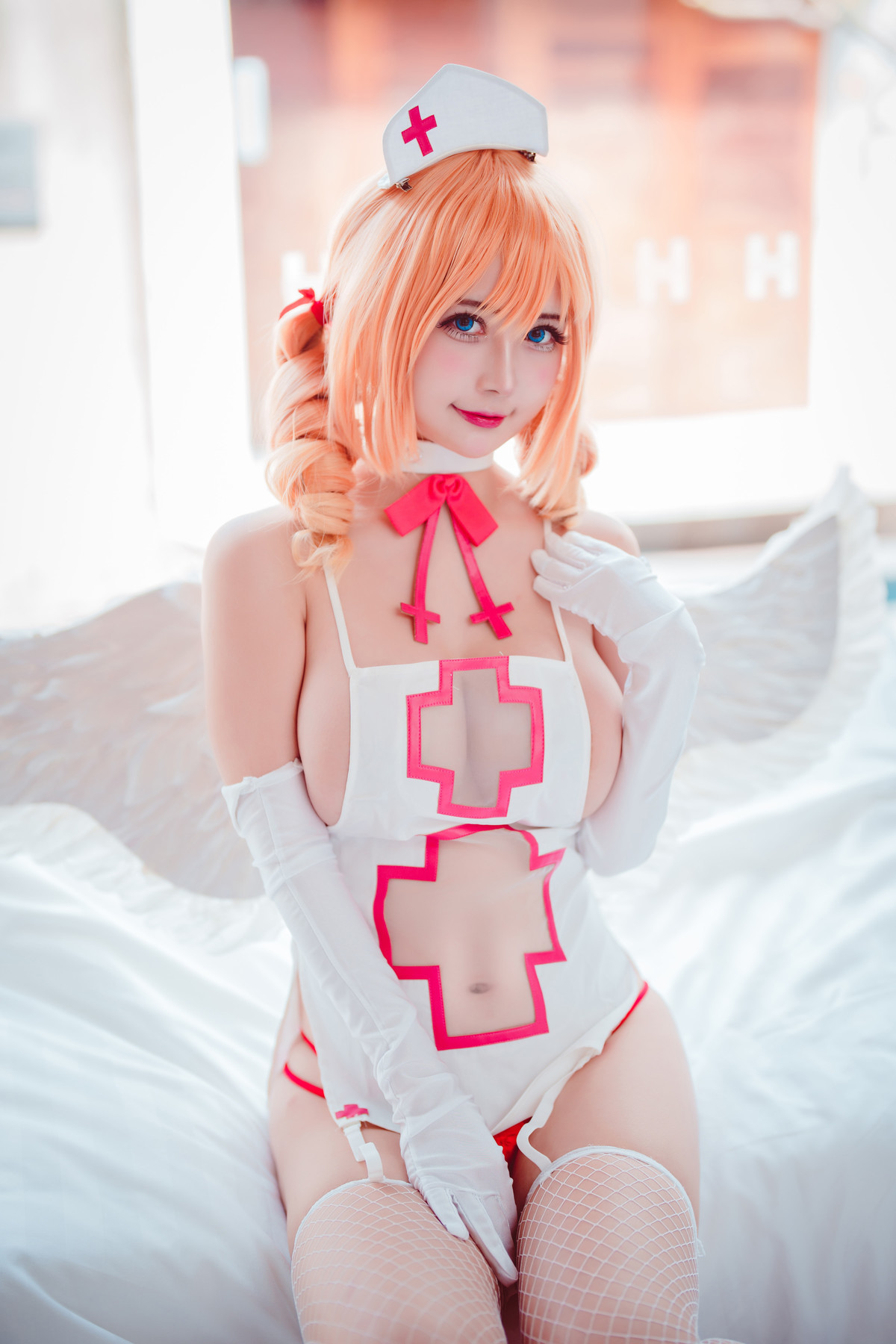 Cosplay 沖田凜花Rinka Angle Nurse 21