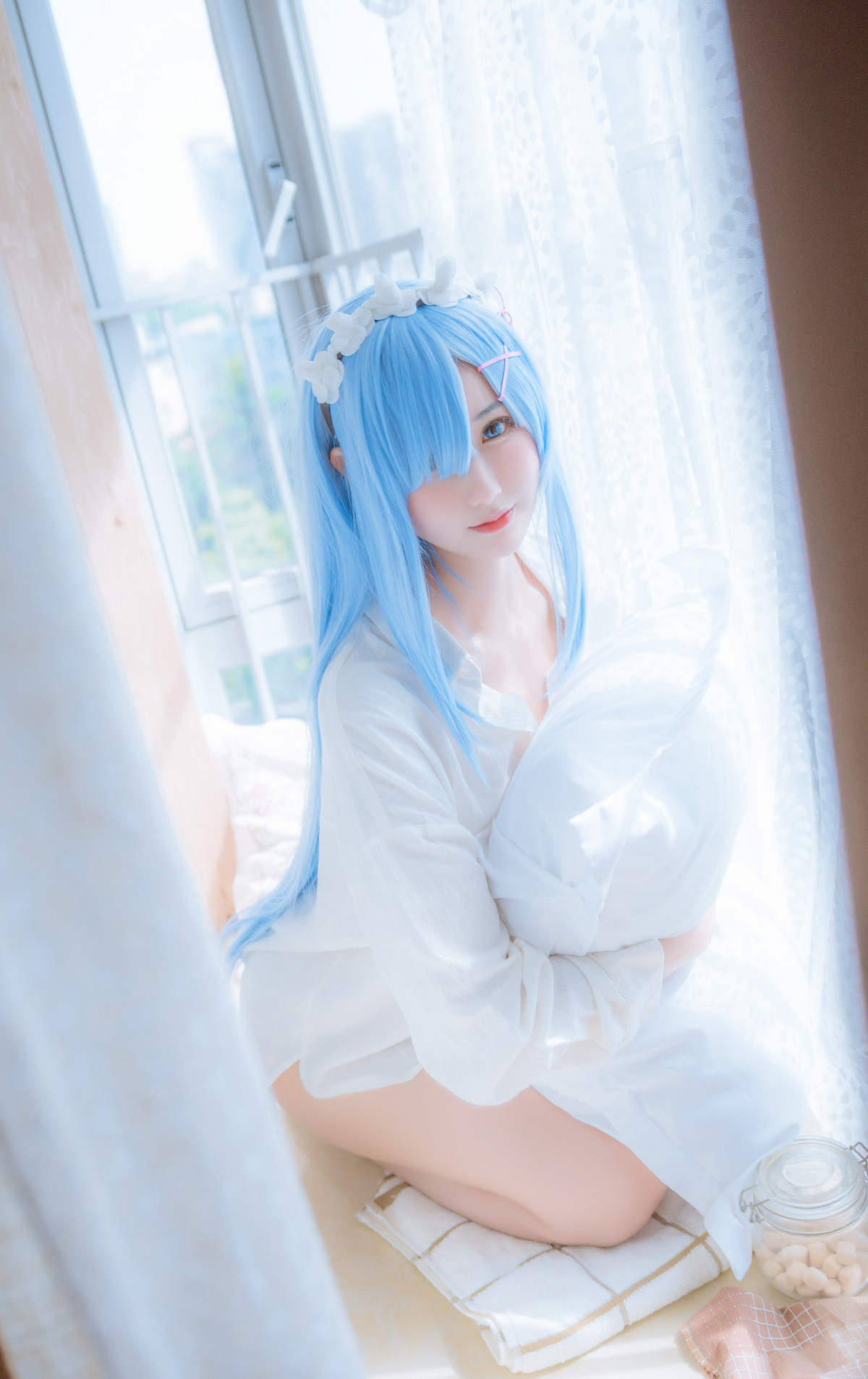 Cosplay 羽生三未图集 蕾姆 9