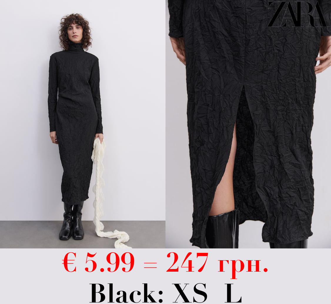 ZW CREASED DRESS - LIMITED EDITION