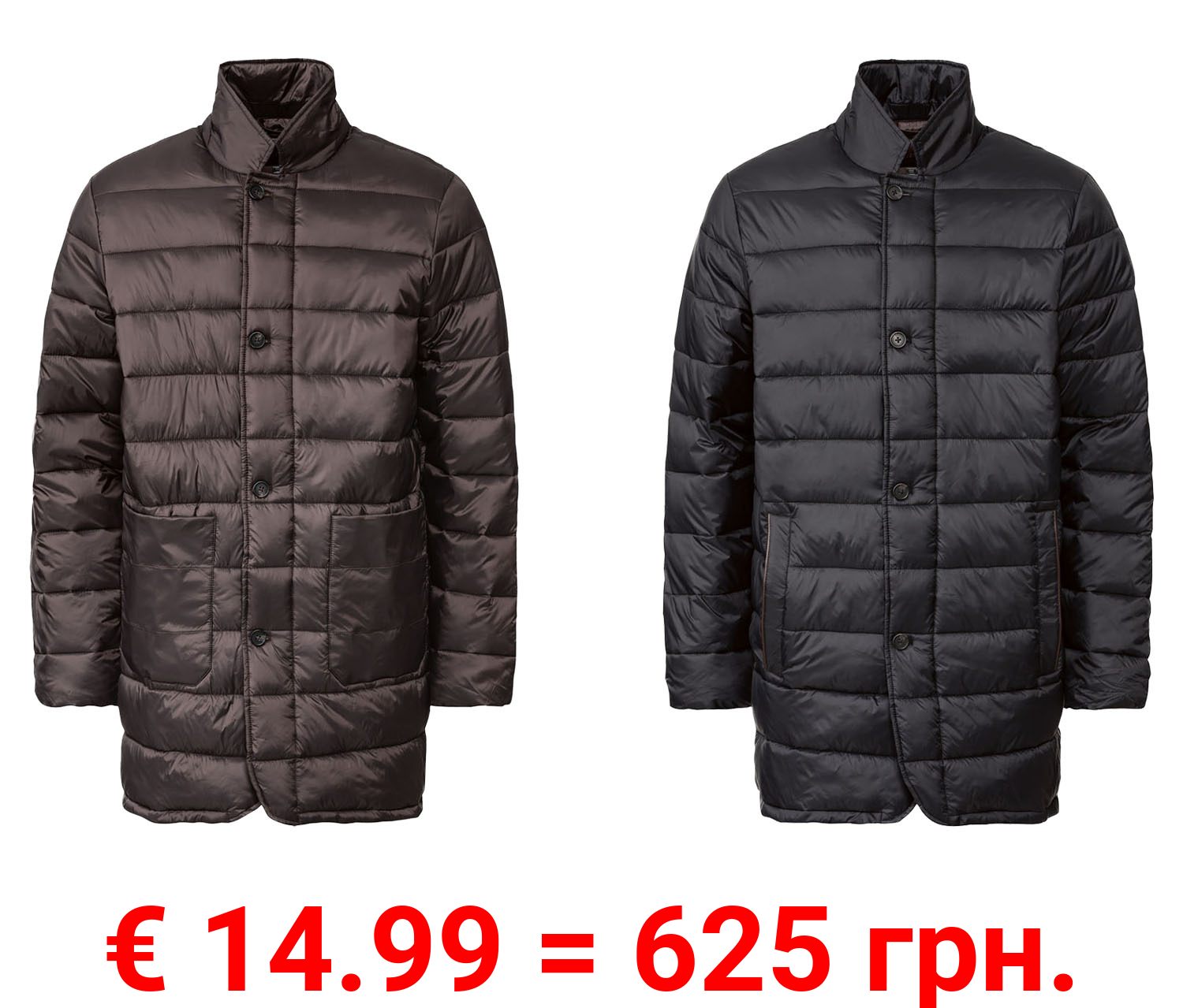 LIVERGY® Herren Jacke mit wärmender, leichter High-Loft-Wattierung