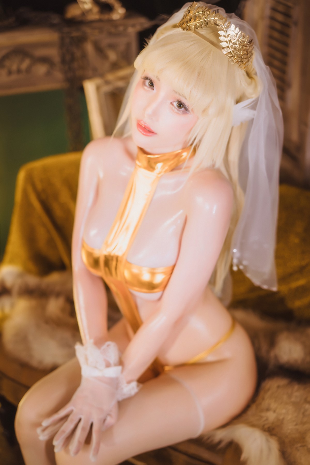 Cosplay 雯妹不讲道理 发光精灵 40