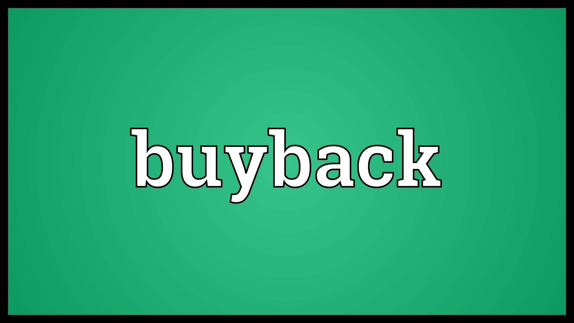 Buy back shop
