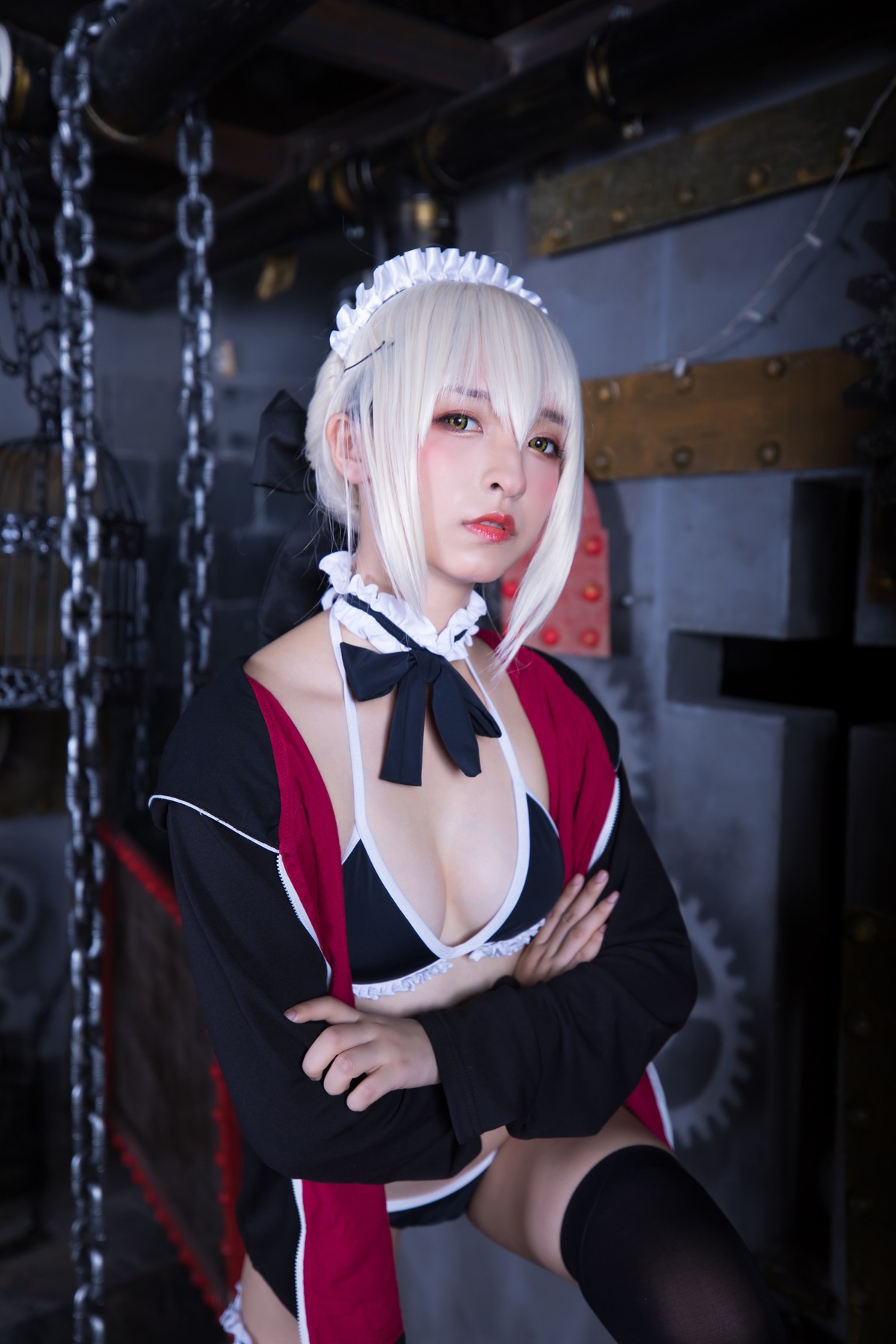 Cosplay 神楽坂真冬 绝对服从 6