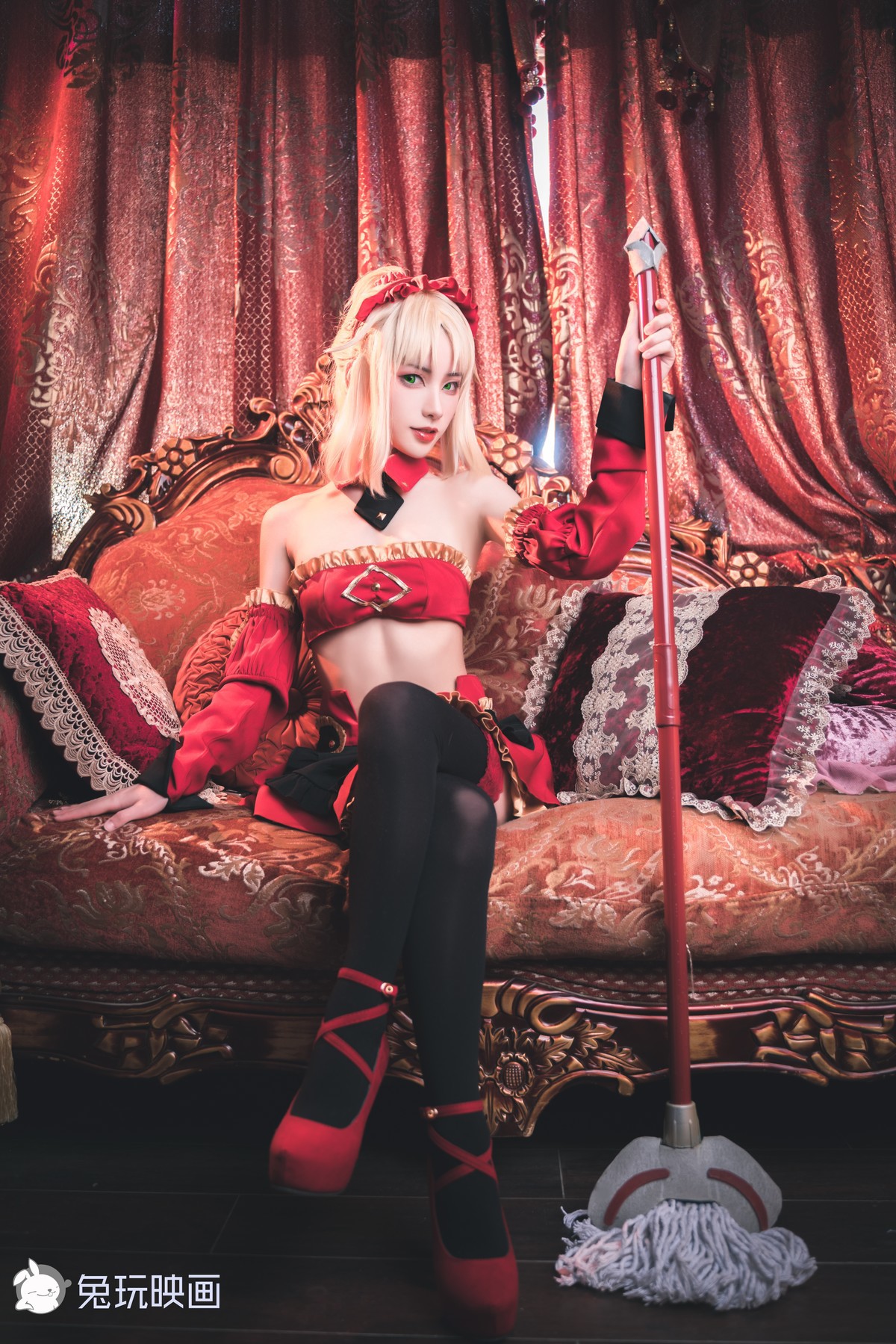 Cosplay 兔玩映画 小莫女仆 10